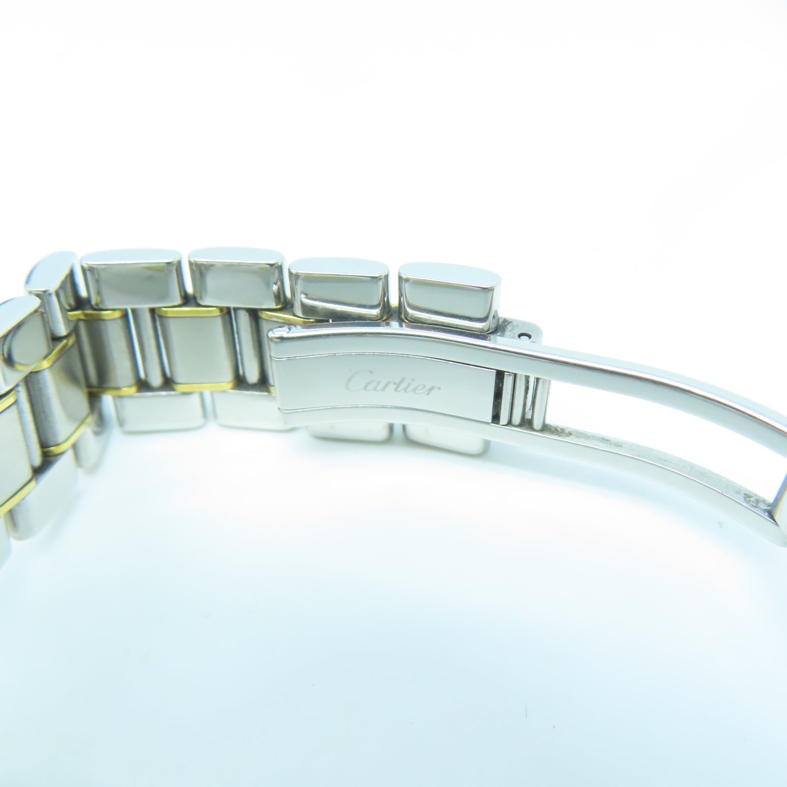 CARTIER 21 Must de Cartier不鏽鋼手錶自動機芯銀色