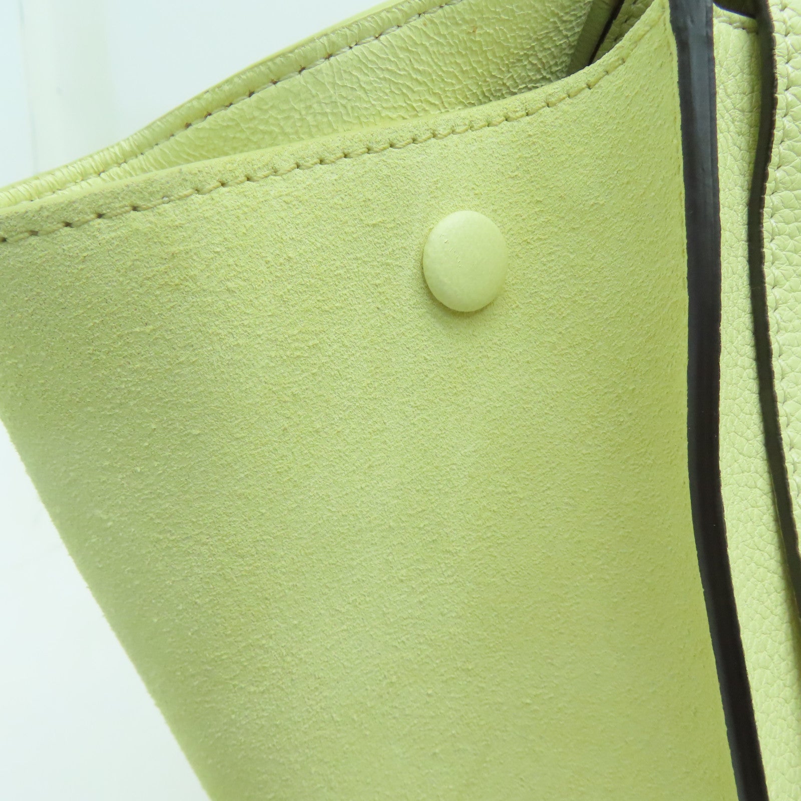CELINE 【激减优惠】牛皮皮革2 Way Shoulder手挽肩背两用袋黄色