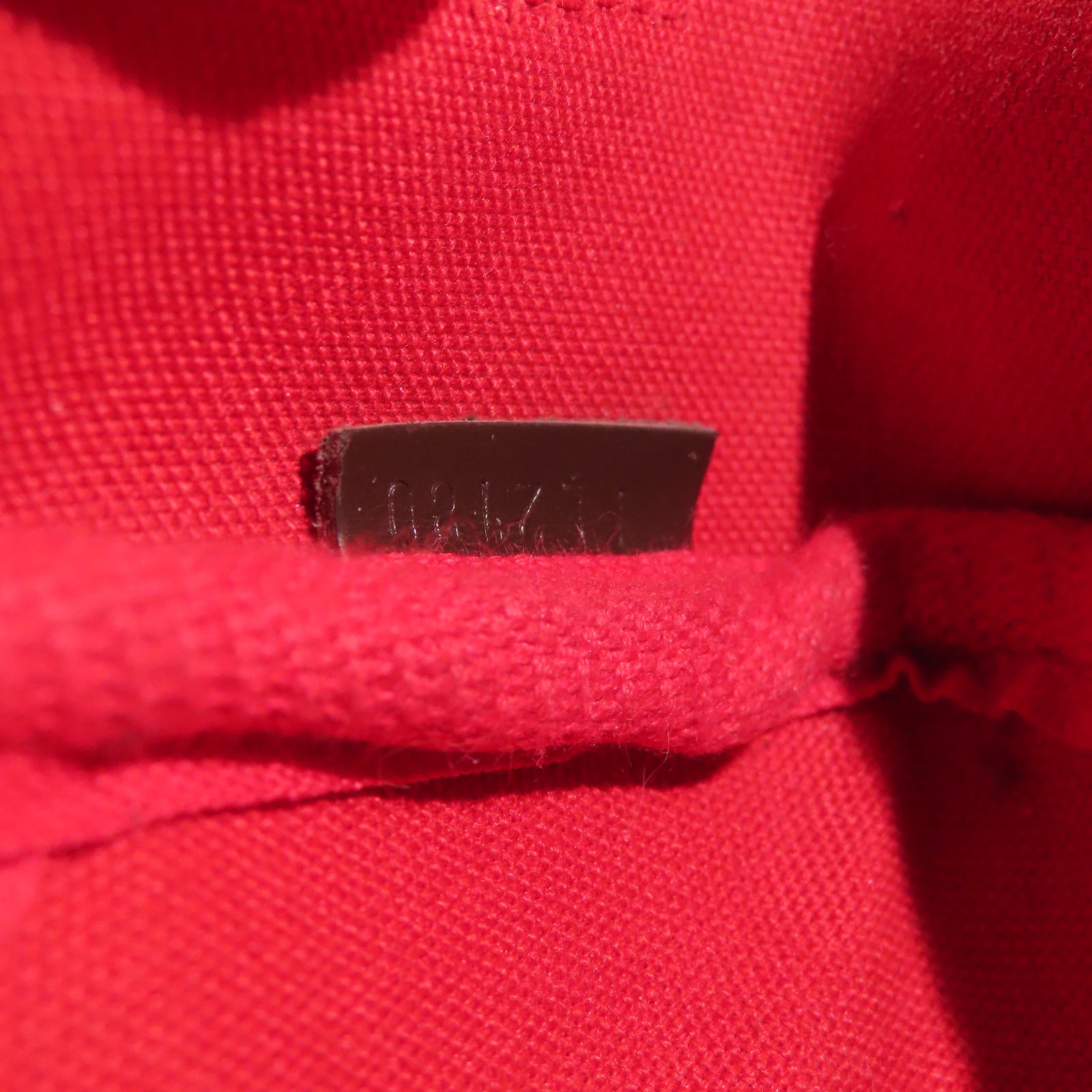 LOUIS VUITTON 【激减优惠】Damier Ebene Rivington GM金扣肩背袋棕色
