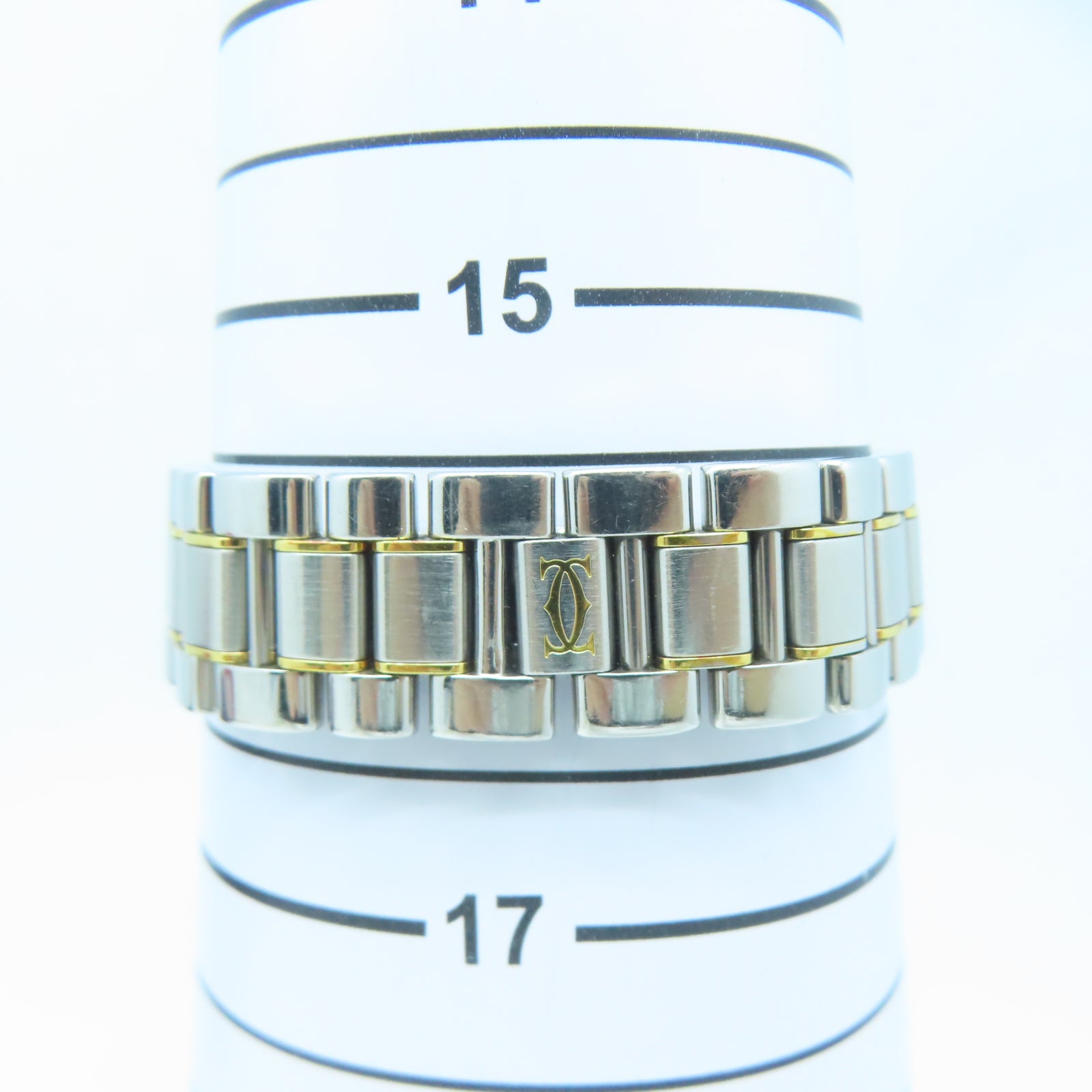 CARTIER 21 Must de Cartier不鏽鋼手錶自動機芯銀色
