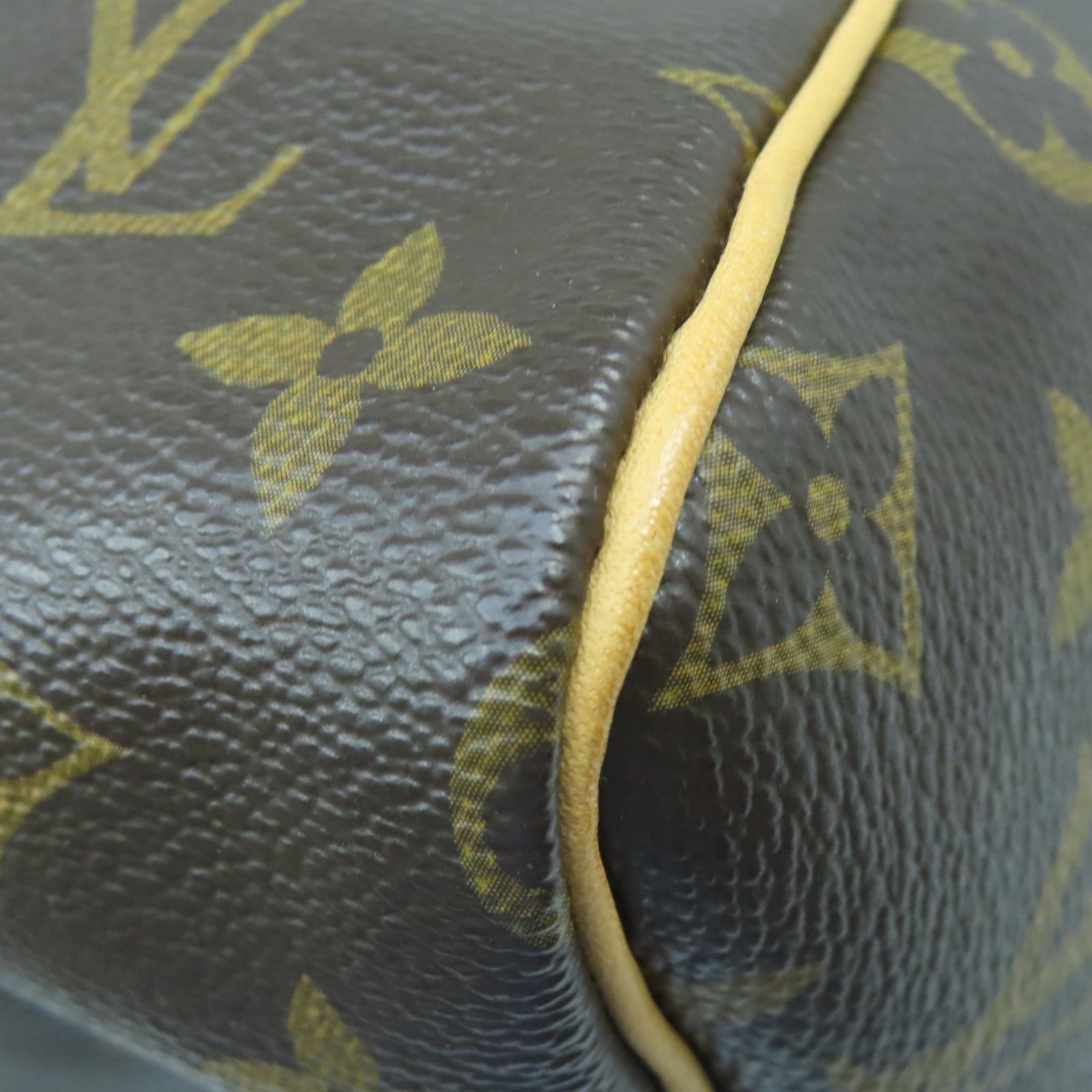 LOUIS VUITTON Monogram Speedy Bandouliere 30金扣肩背袋棕色