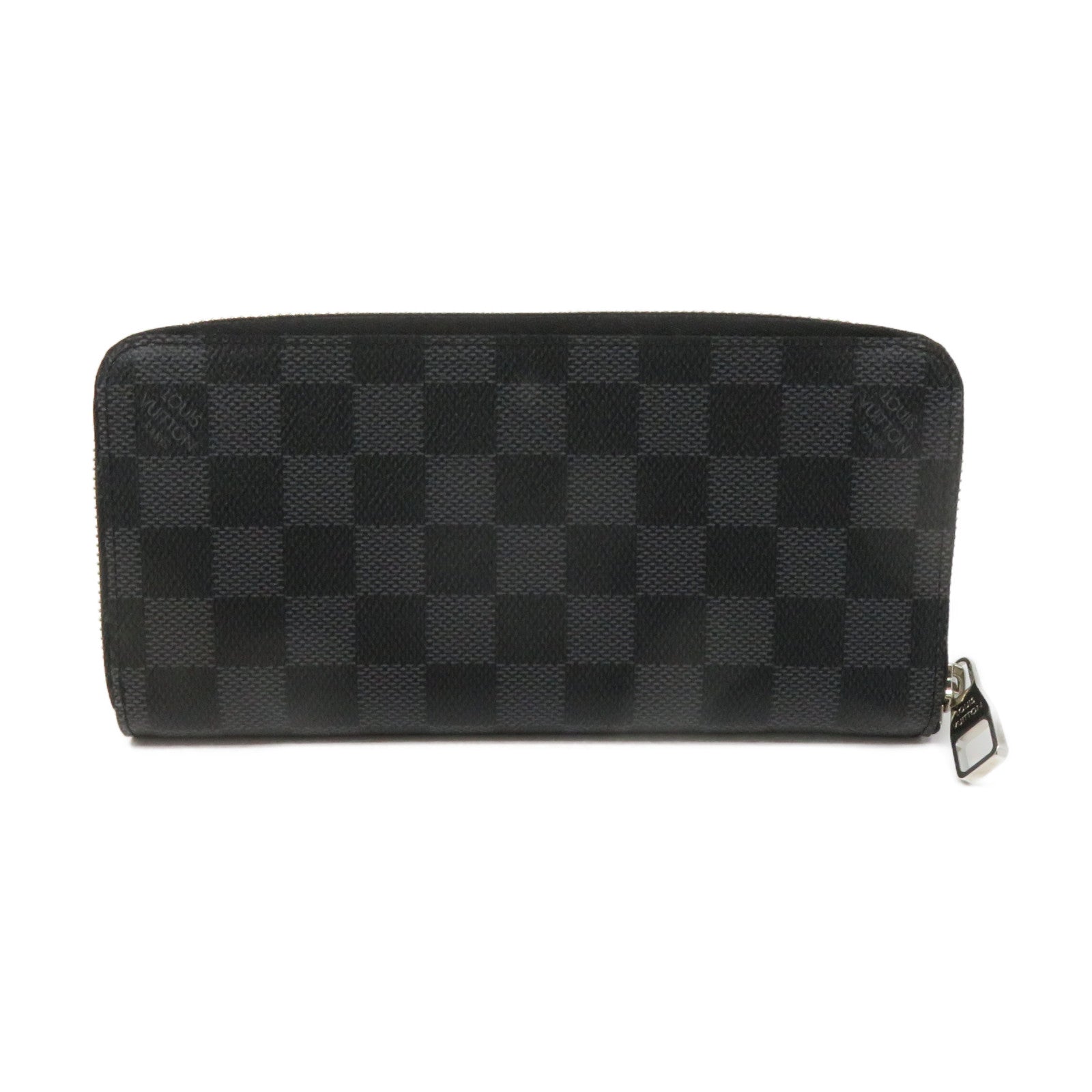 LOUIS VUITTON Damier Zippy Long Wallet拉鏈長錢包黑色