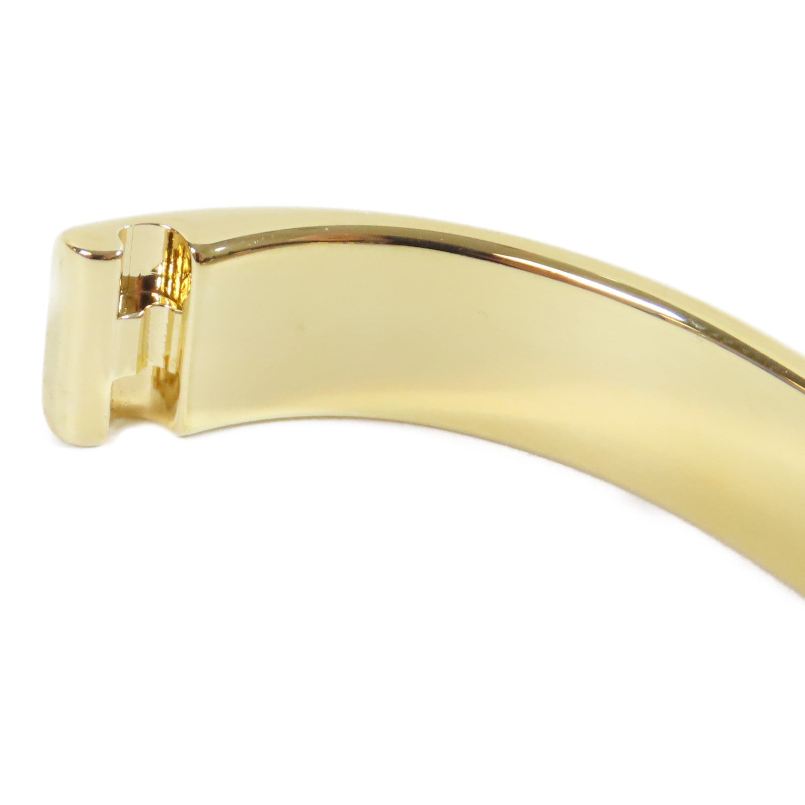 LOUIS VUITTON 金屬Nanogram Cuff Bracelet手鐲金色