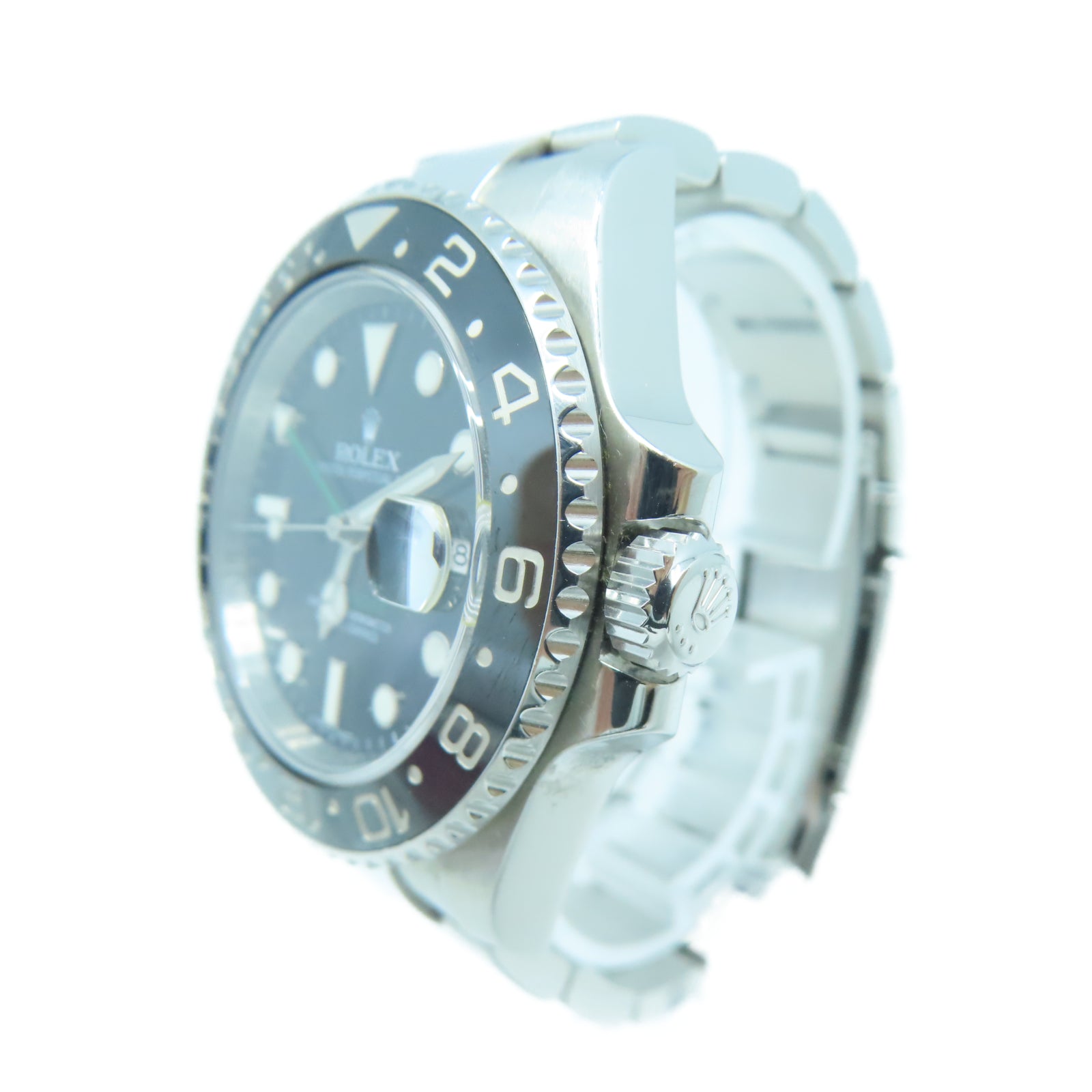 ROLEX GMT Master II不鏽鋼手錶自動機芯黑色