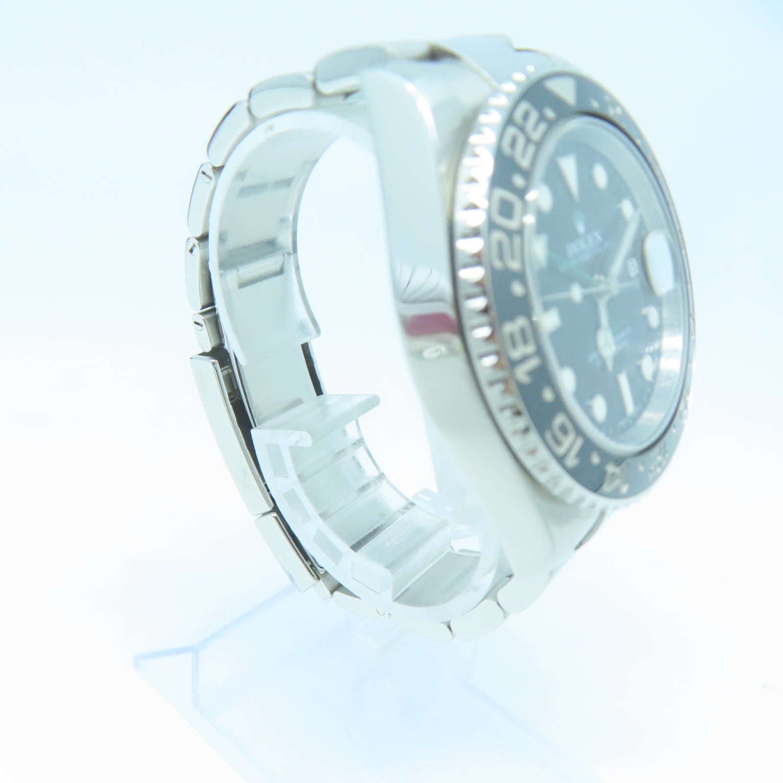 ROLEX GMT Master II不鏽鋼手錶自動機芯黑色