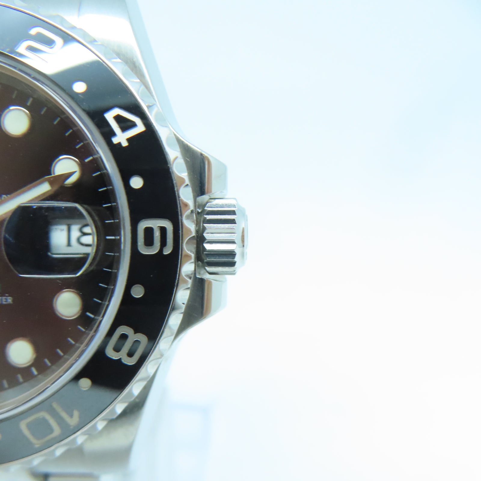 ROLEX GMT Master II不鏽鋼手錶自動機芯黑色