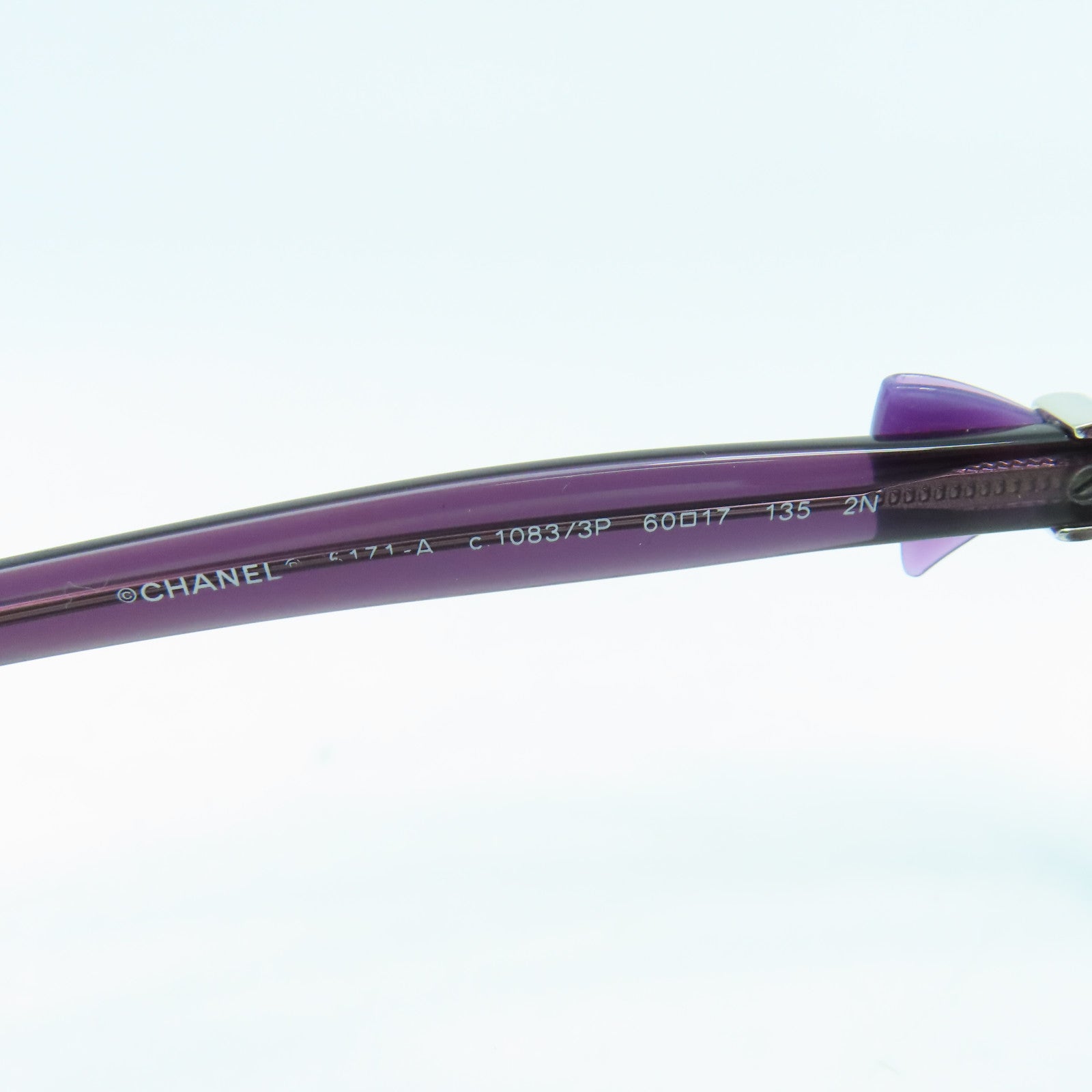 CHANEL 【激減優惠】PVC Sunglasses太陽眼鏡紫色