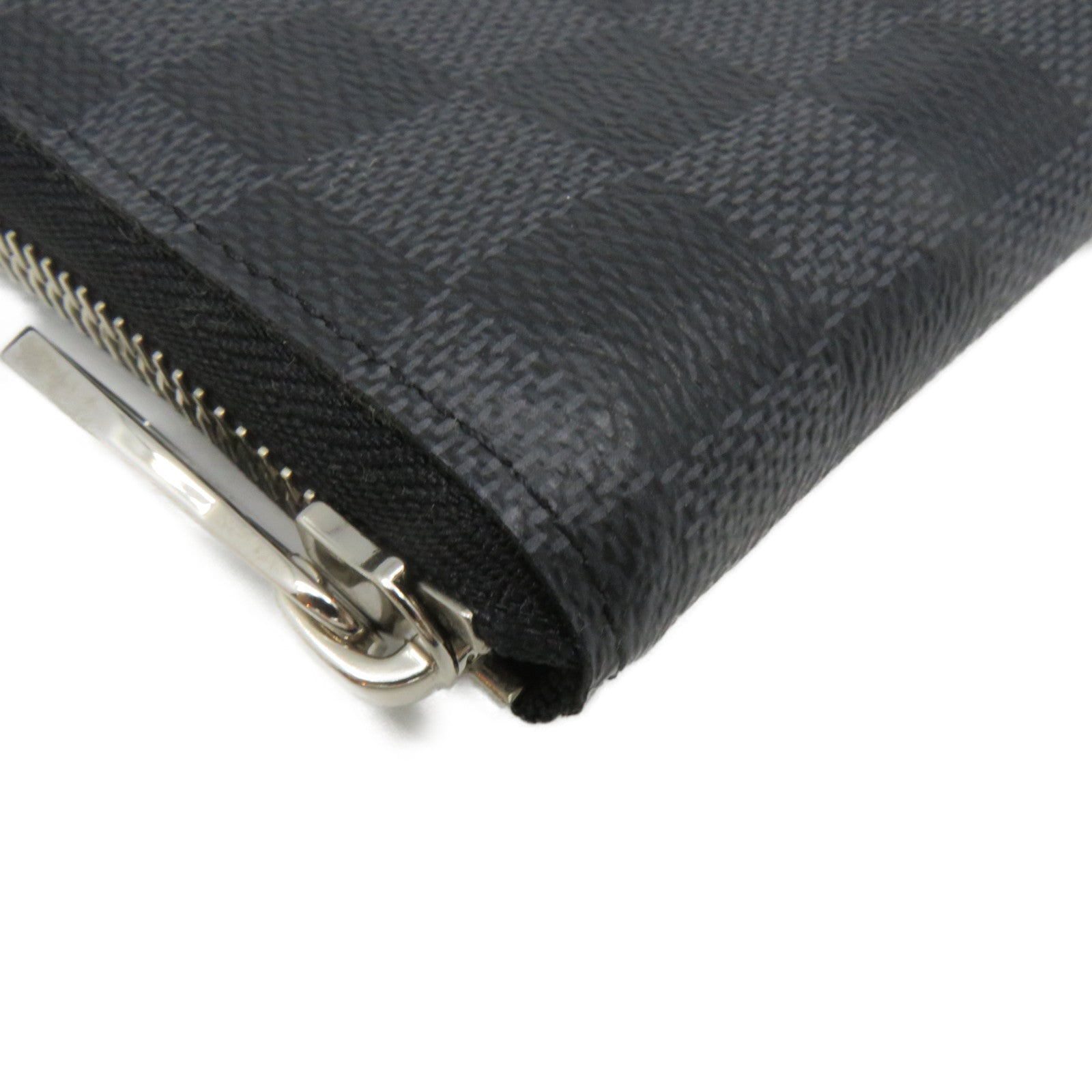 LOUIS VUITTON Damier Zippy Long Wallet拉鏈長錢包黑色