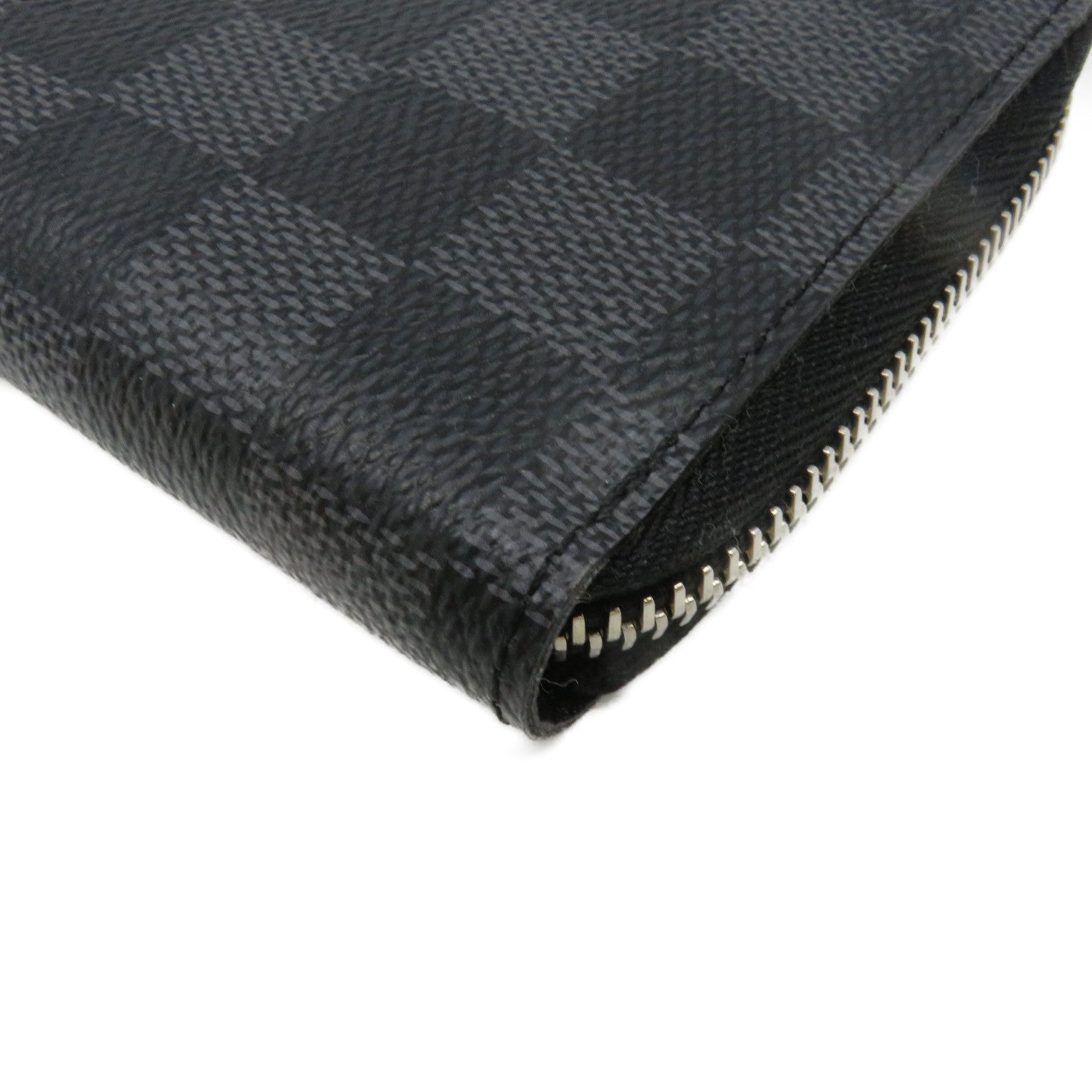 LOUIS VUITTON Damier Zippy Long Wallet拉鏈長錢包黑色