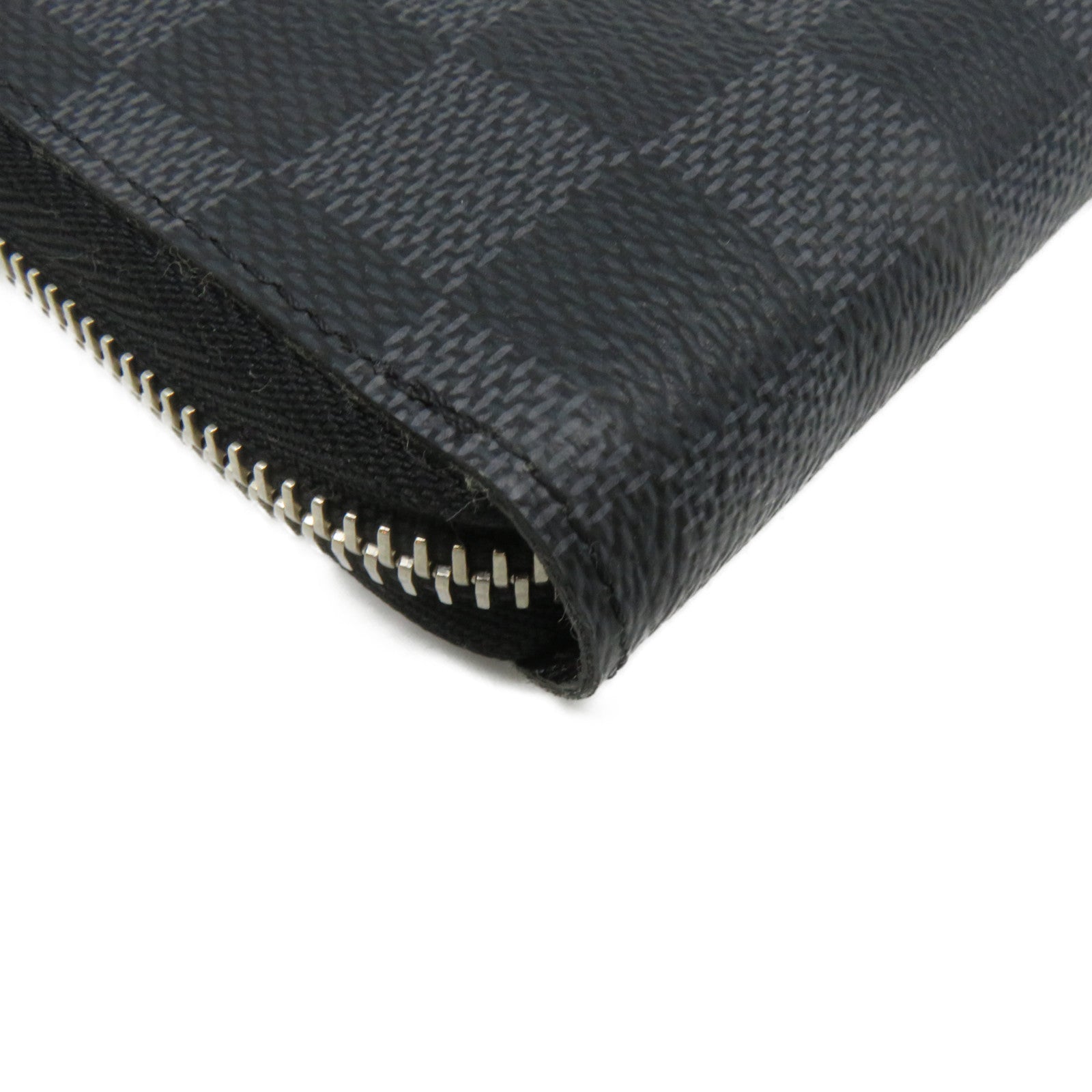 LOUIS VUITTON Damier Zippy Long Wallet拉鏈長錢包黑色