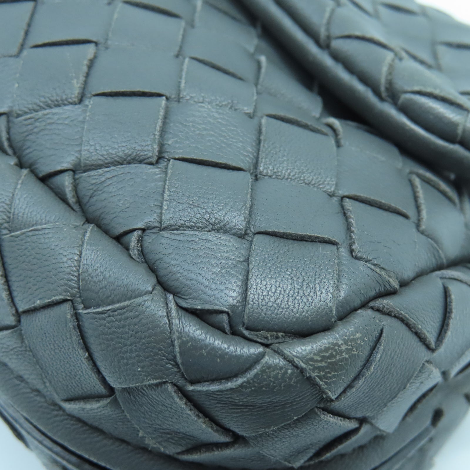 BOTTEGA VENETA 羊皮皮革Chain Shoulder肩背袋黑色