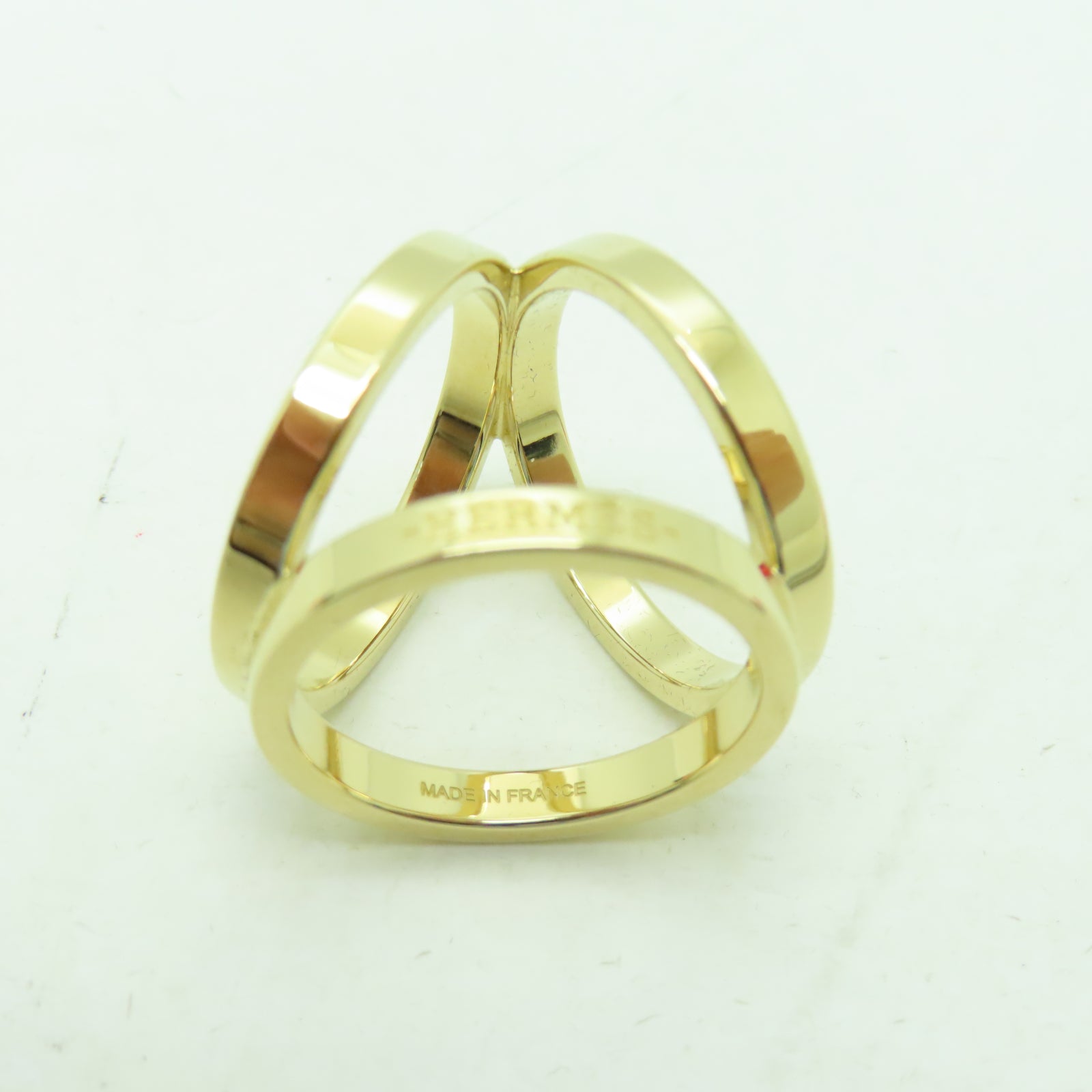 HERMES 金屬Scarf Ring絲巾扣金色
