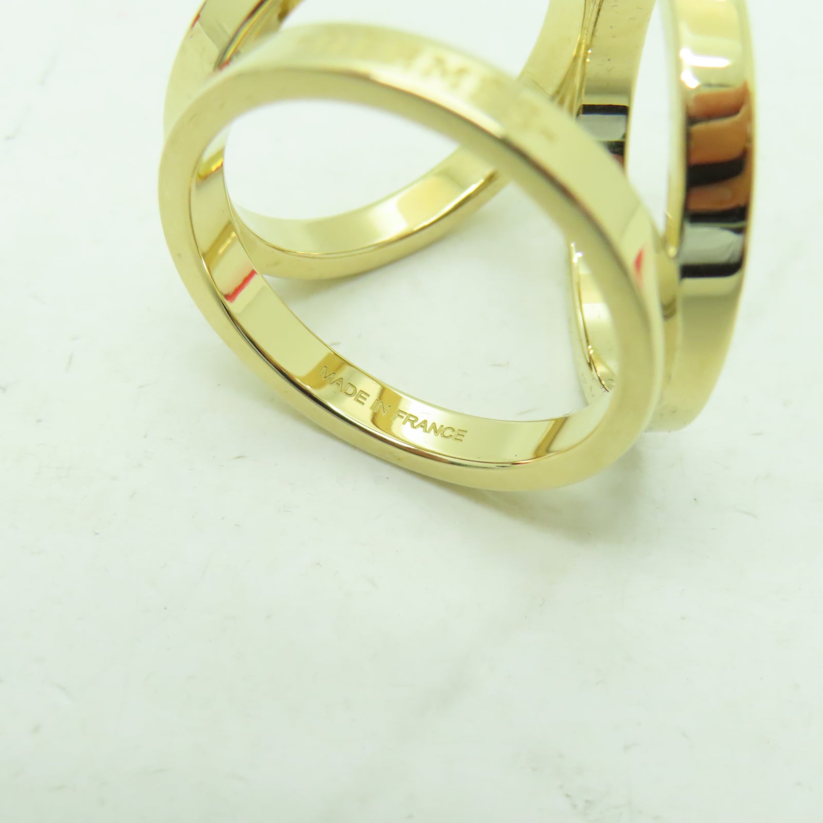 HERMES 金屬Scarf Ring絲巾扣金色