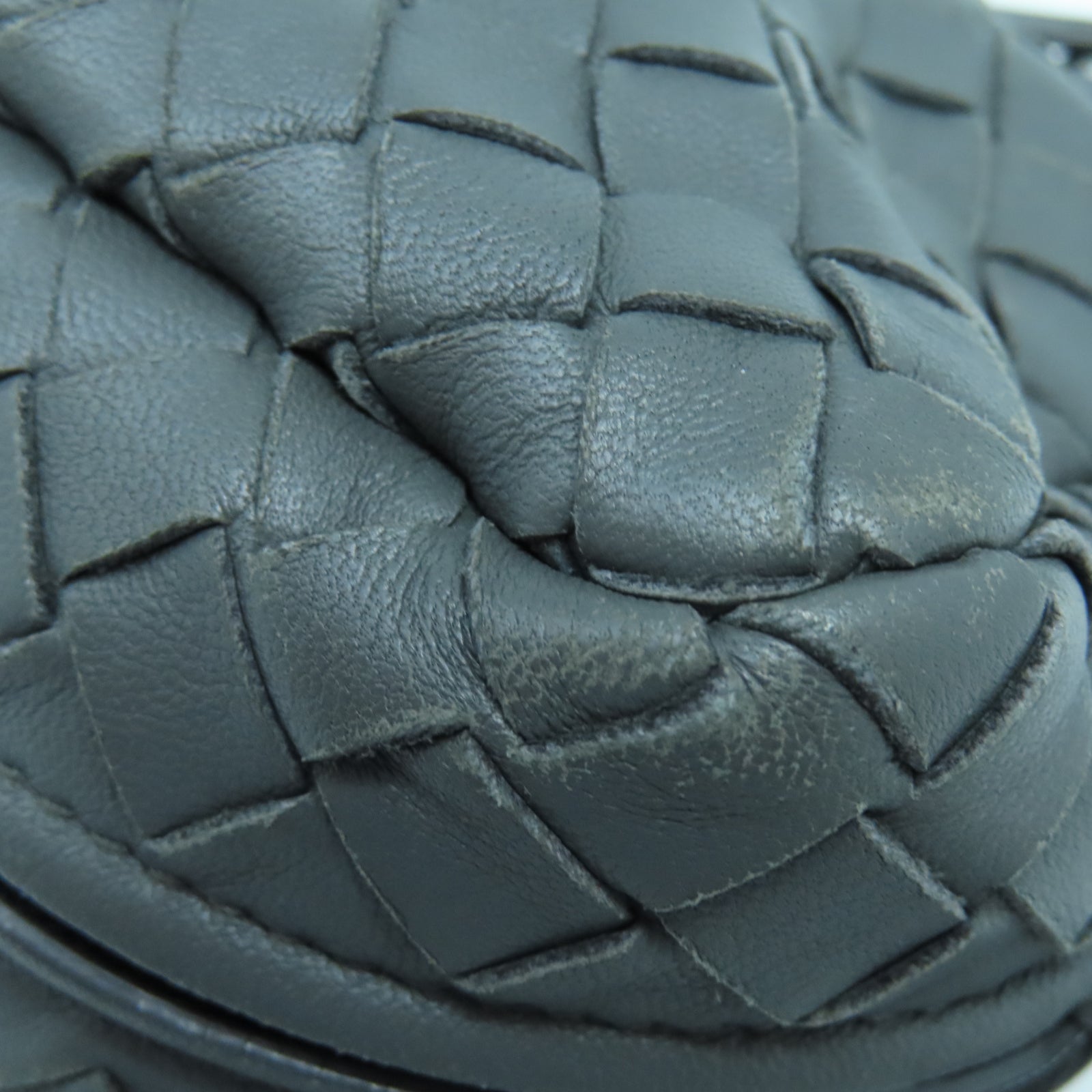 BOTTEGA VENETA 羊皮皮革Chain Shoulder肩背袋黑色