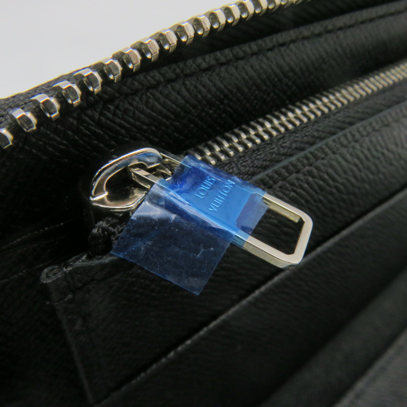 LOUIS VUITTON Damier Zippy Long Wallet拉鏈長錢包黑色