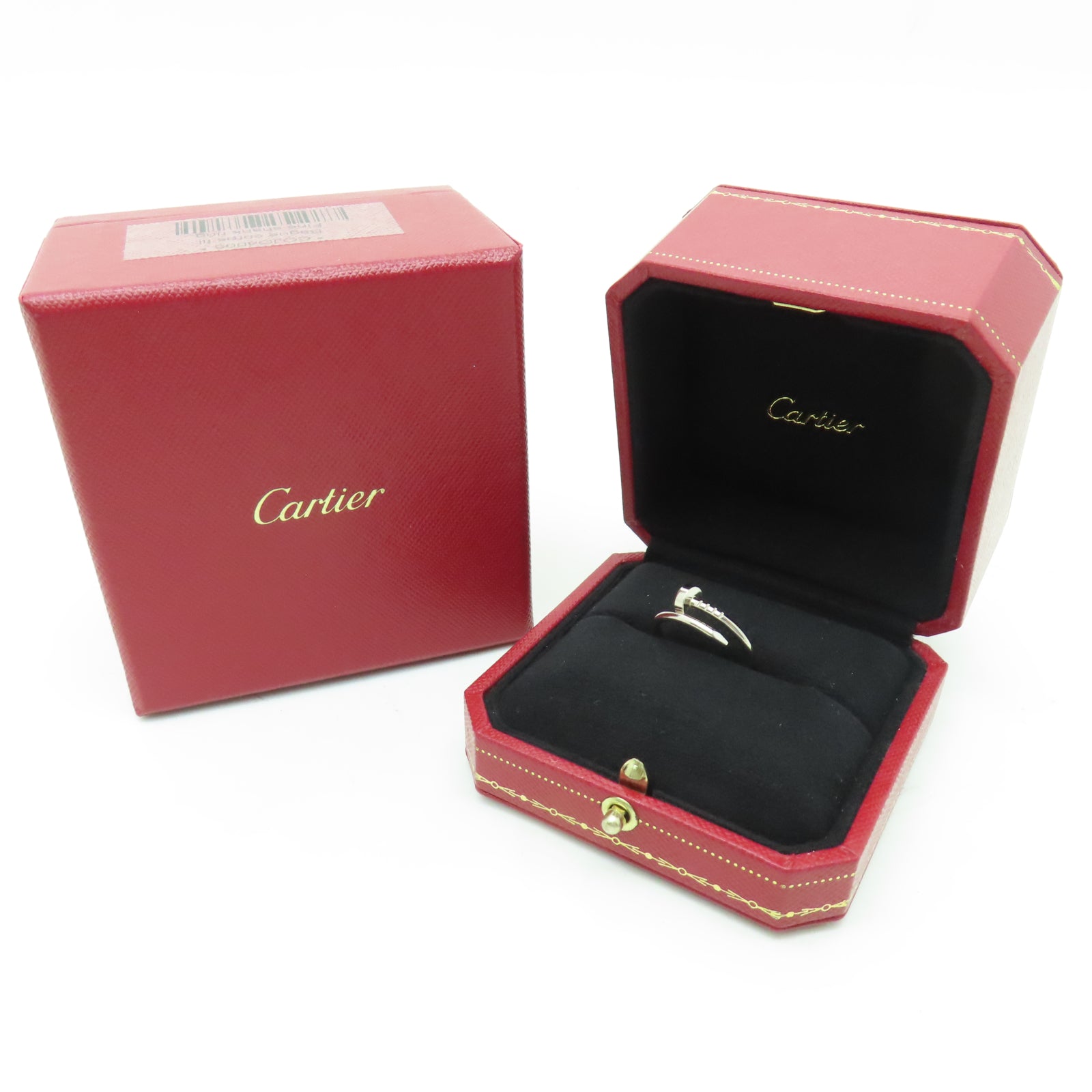 CARTIER 【激減優惠】18K白金Just Un Clou Ring戒指US#6
