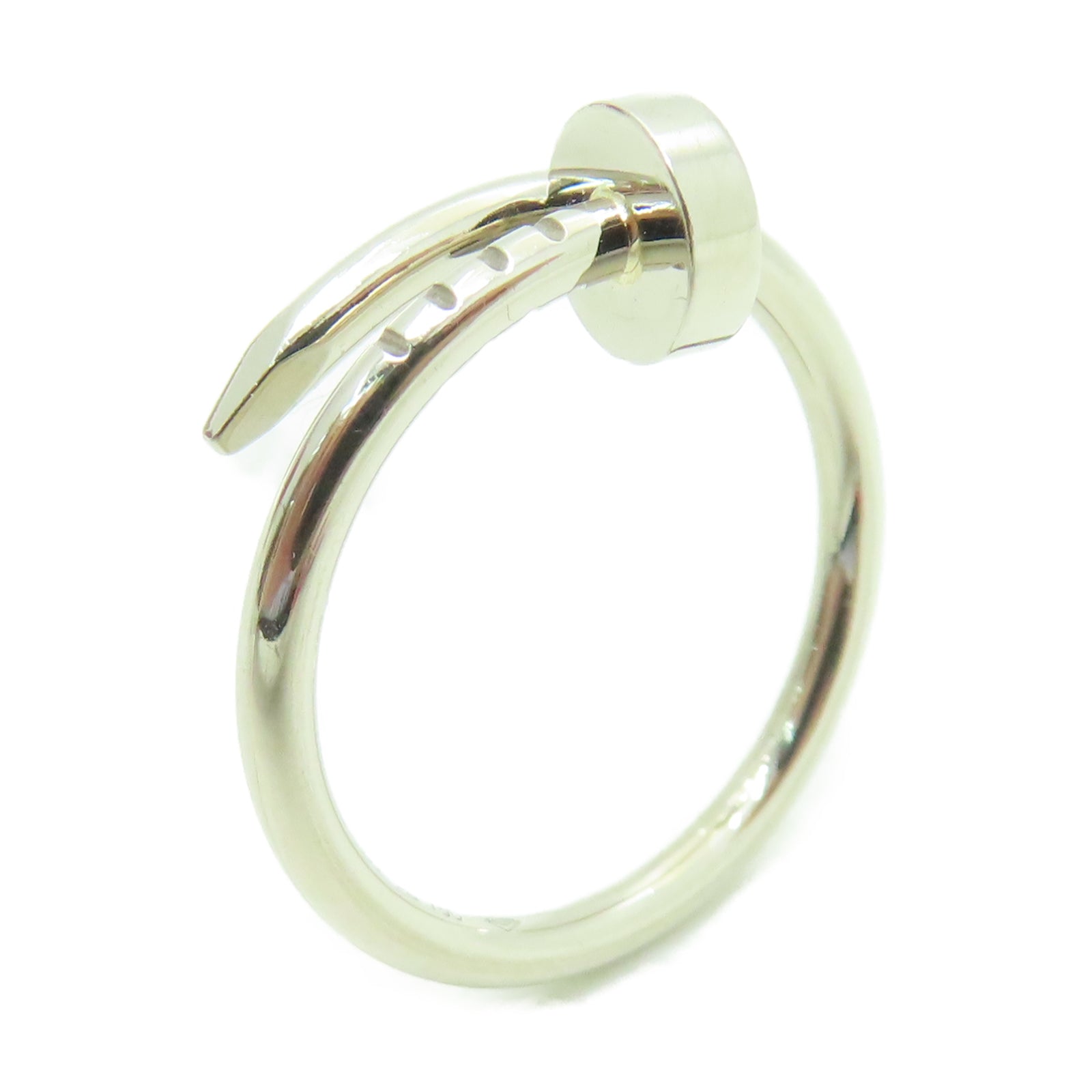 CARTIER 【激減優惠】18K白金Just Un Clou Ring戒指US#6