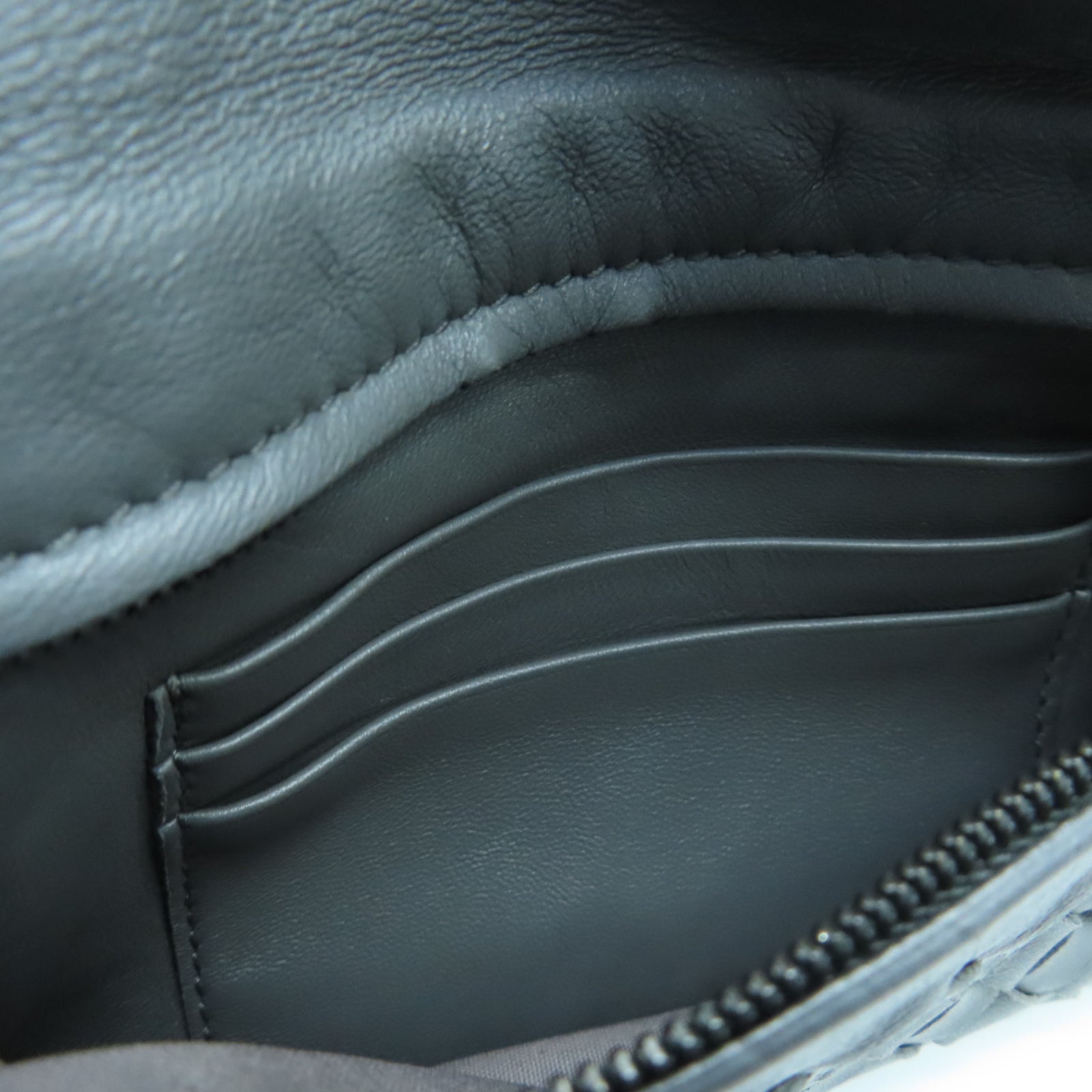 BOTTEGA VENETA 羊皮皮革Chain Shoulder肩背袋黑色