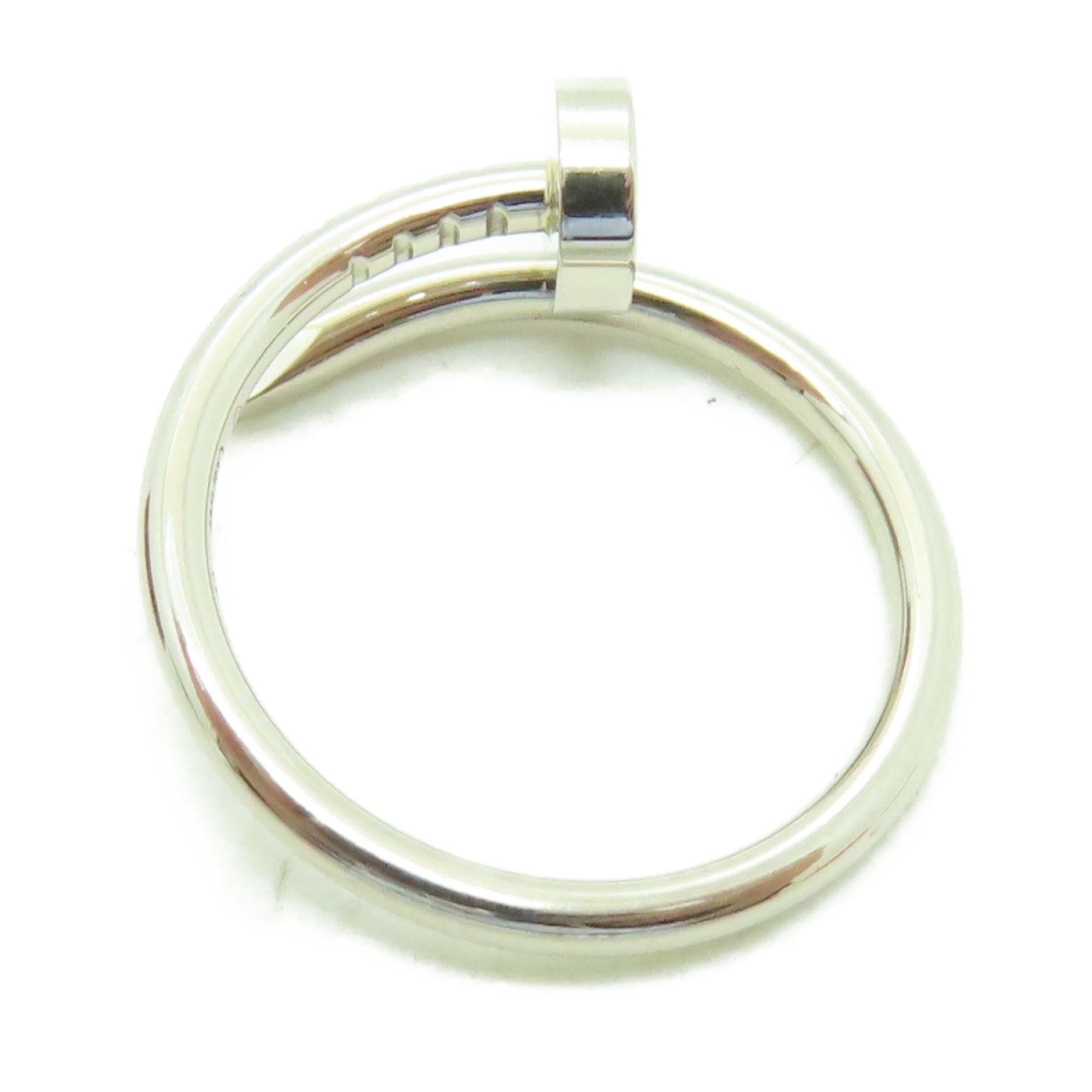 CARTIER 【激減優惠】18K白金Just Un Clou Ring戒指US#6