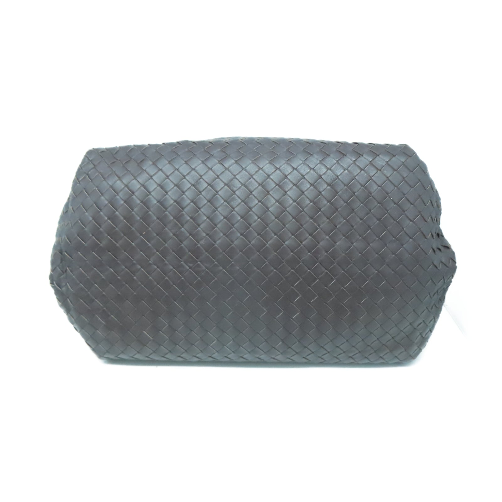 BOTTEGA VENETA 羊皮皮革Shoulder Bag銀扣肩背袋棕色