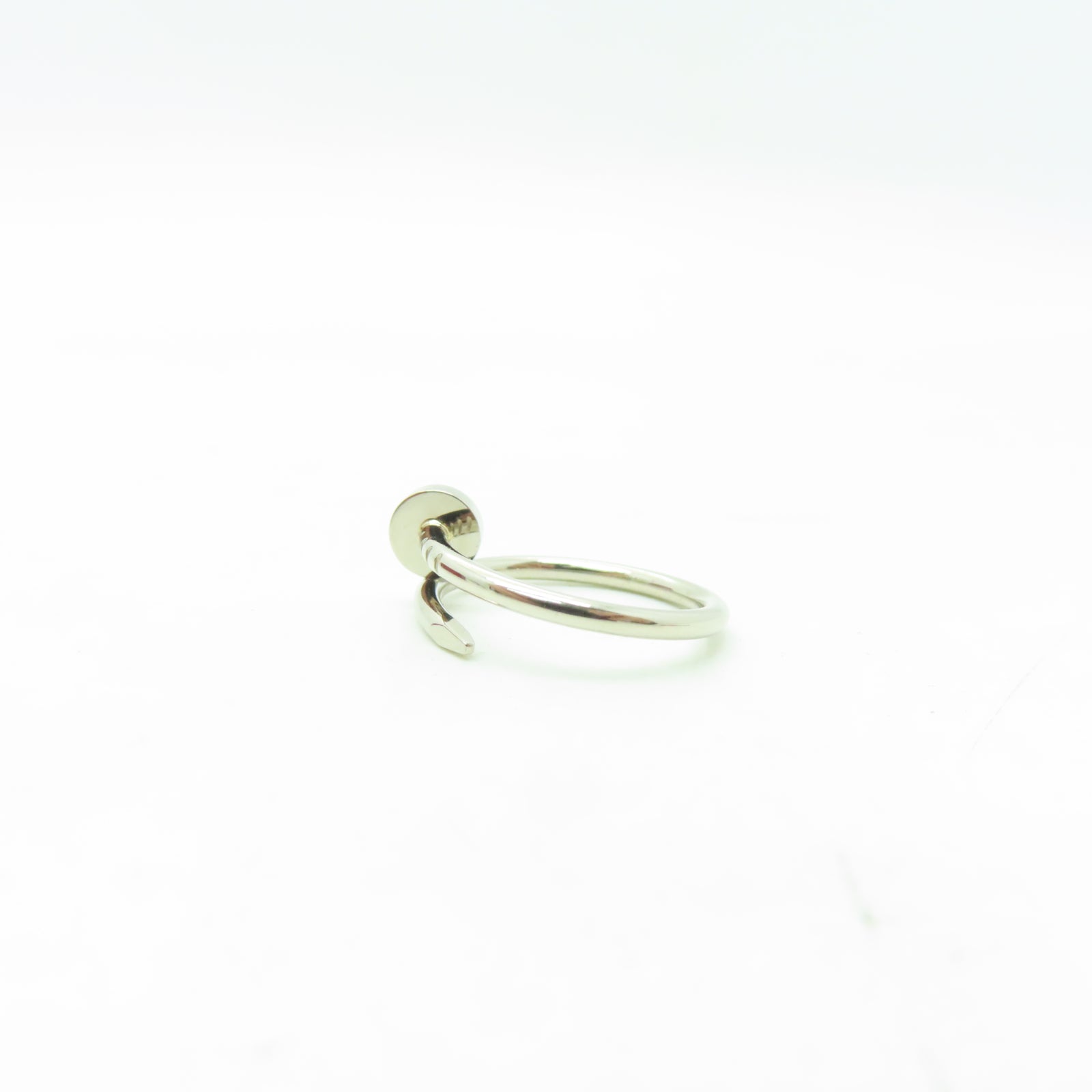 CARTIER 【激減優惠】18K白金Just Un Clou Ring戒指US#6