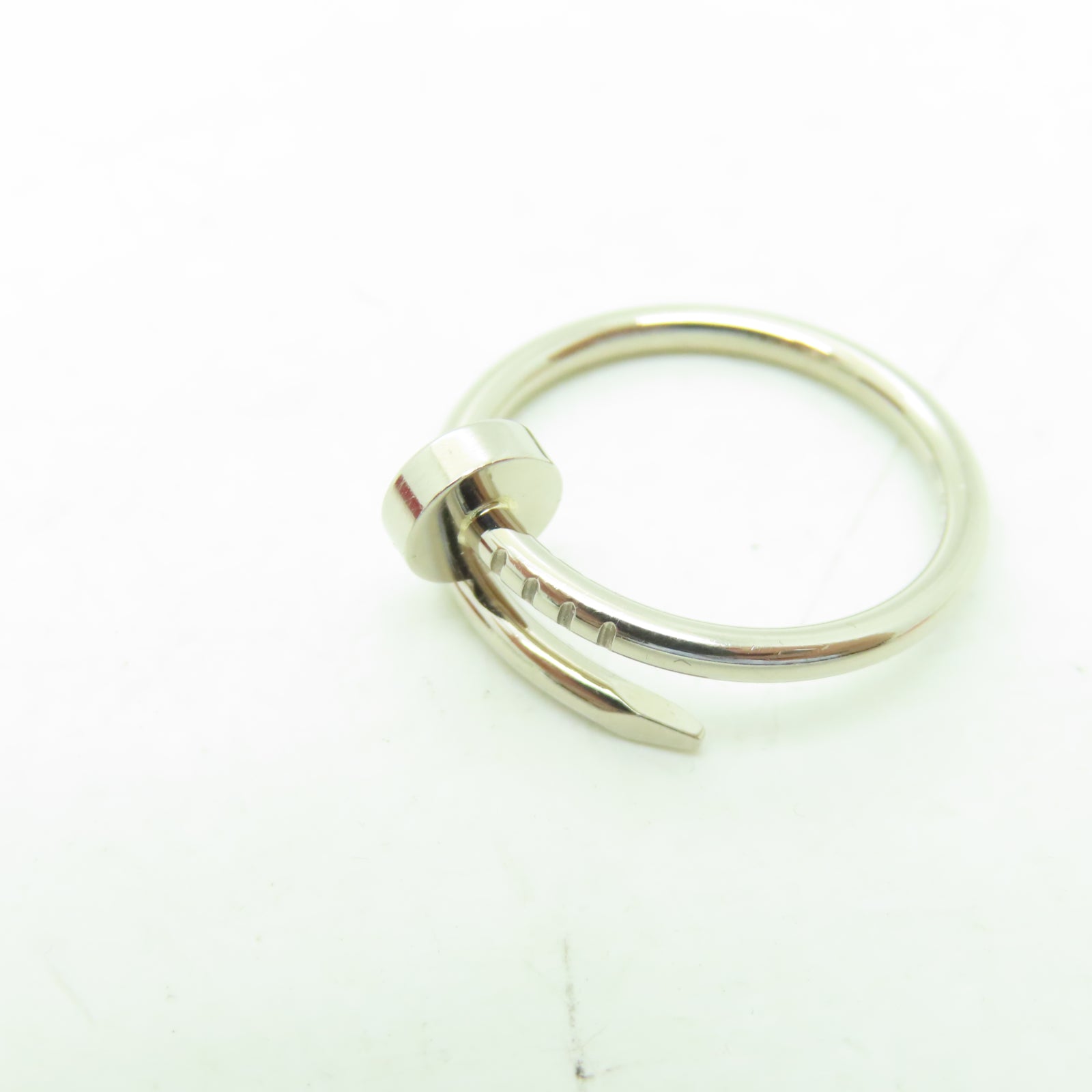 CARTIER 【激減優惠】18K白金Just Un Clou Ring戒指US#6