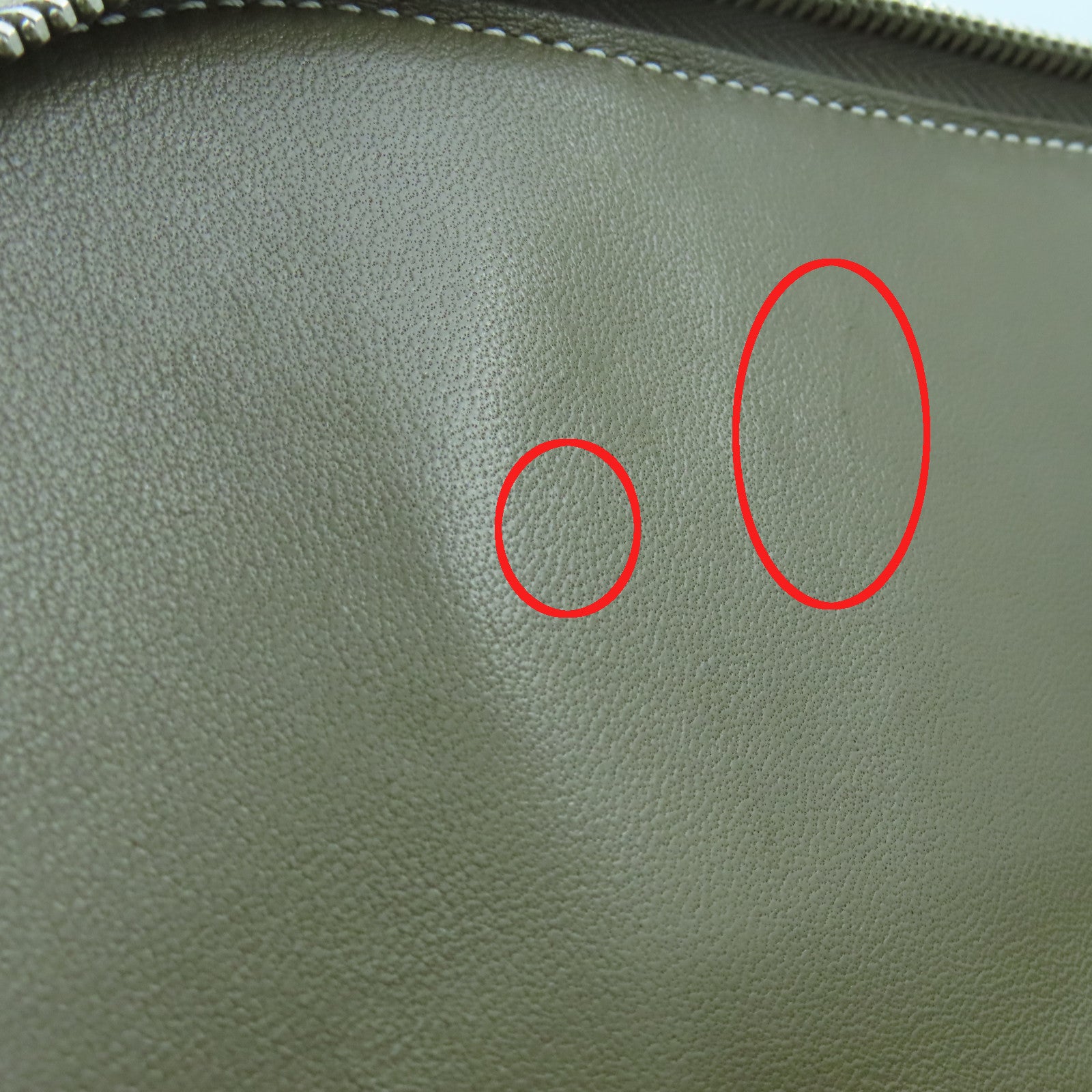 HERMES Clemence皮革Bolide 31銀扣手挽肩背兩用袋大象灰
