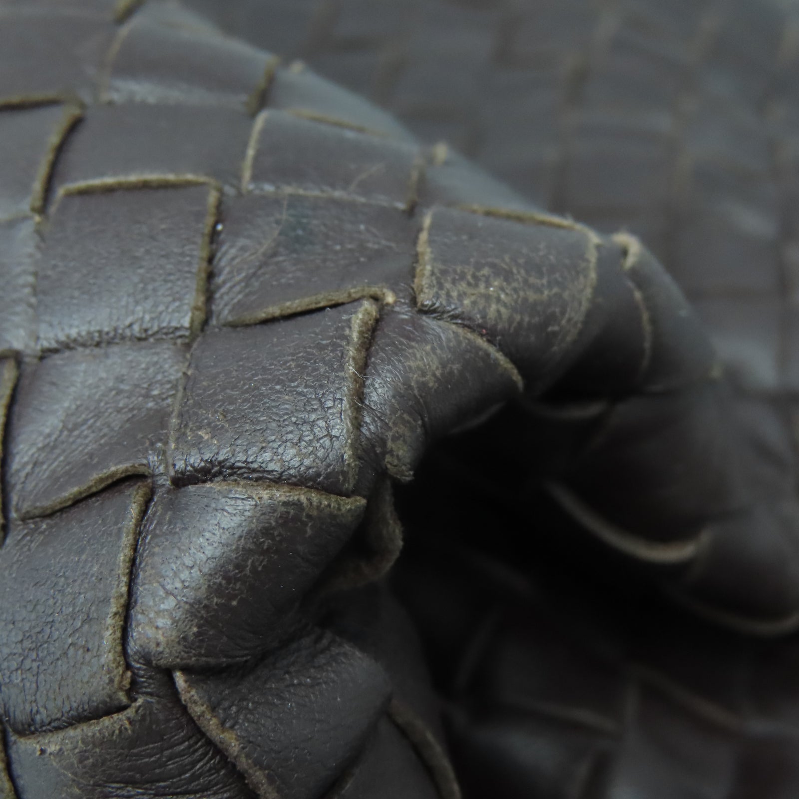 BOTTEGA VENETA 羊皮皮革Shoulder Bag銀扣肩背袋棕色
