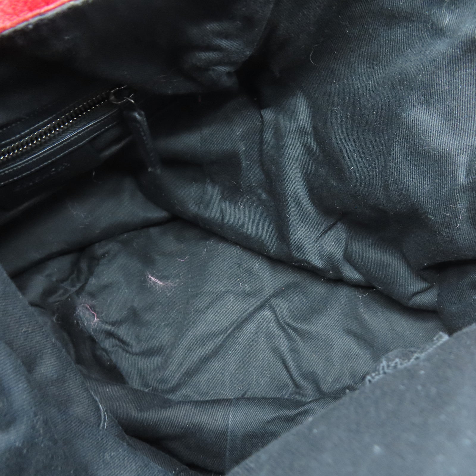 GIVENCHY Red leather Hand Bag with silver buckle