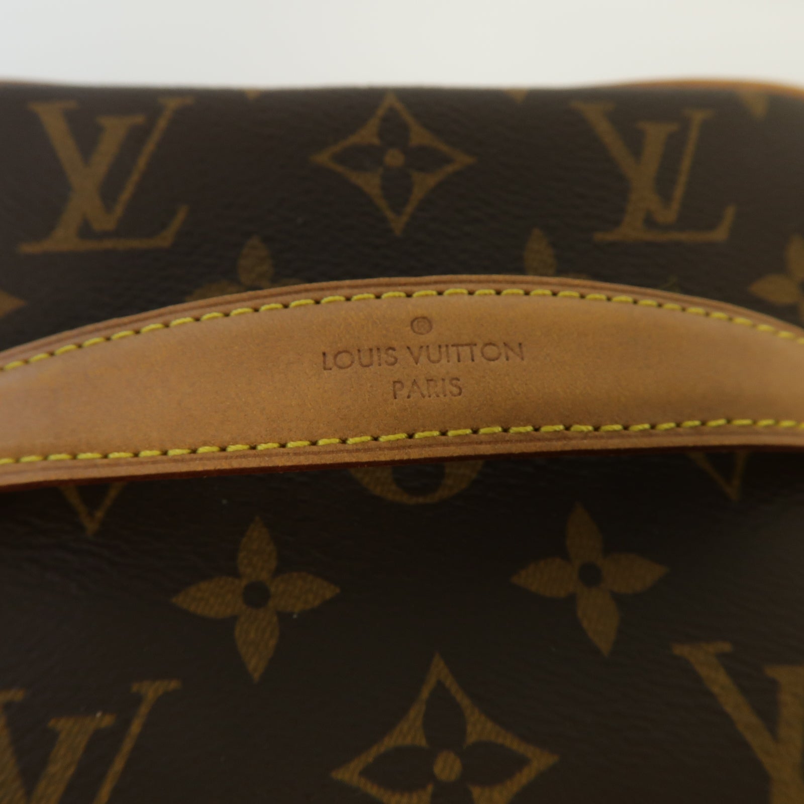 LOUIS VUITTON Monogram Nice Mini金扣化妝袋啡色