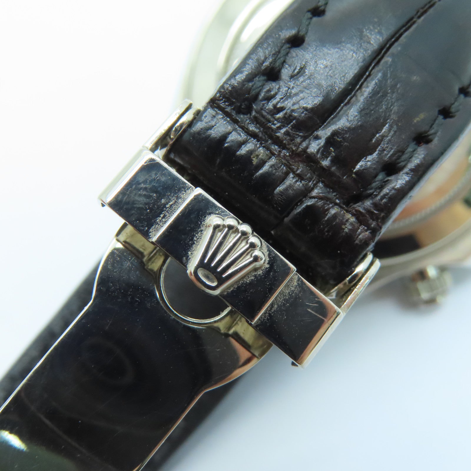 ROLEX Daytona铂金/不锈钢手表自动机芯灰色