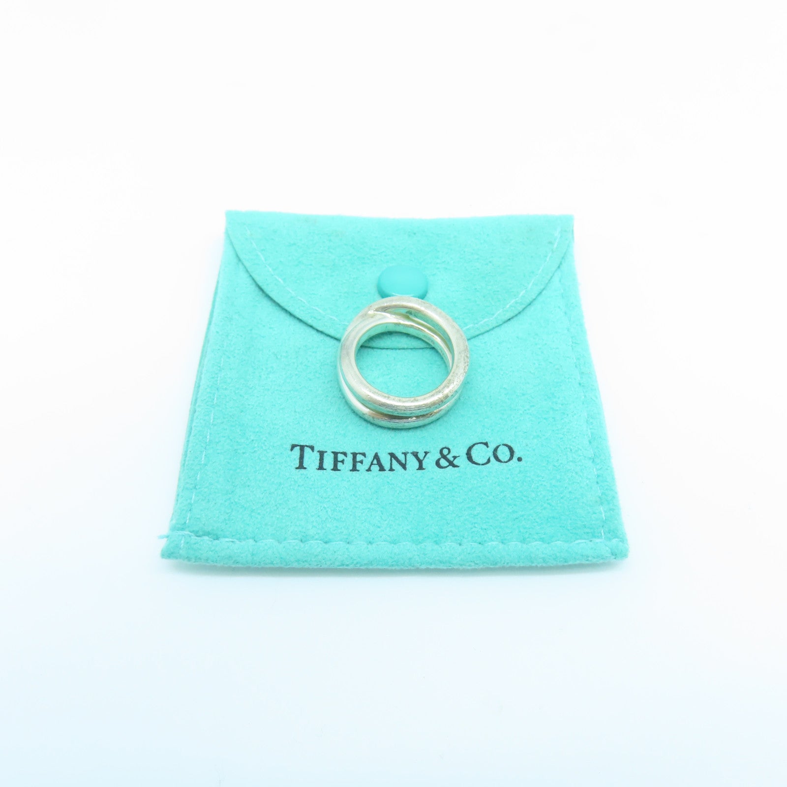 TIFFANY&amp;CO 925 sterling silver Ring US#4.5