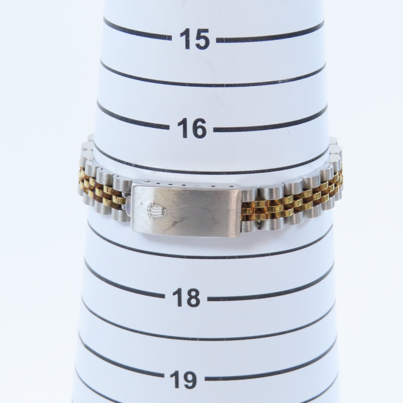 ROLEX 18K黃金Datejust不鏽鋼手錶自動機芯金色