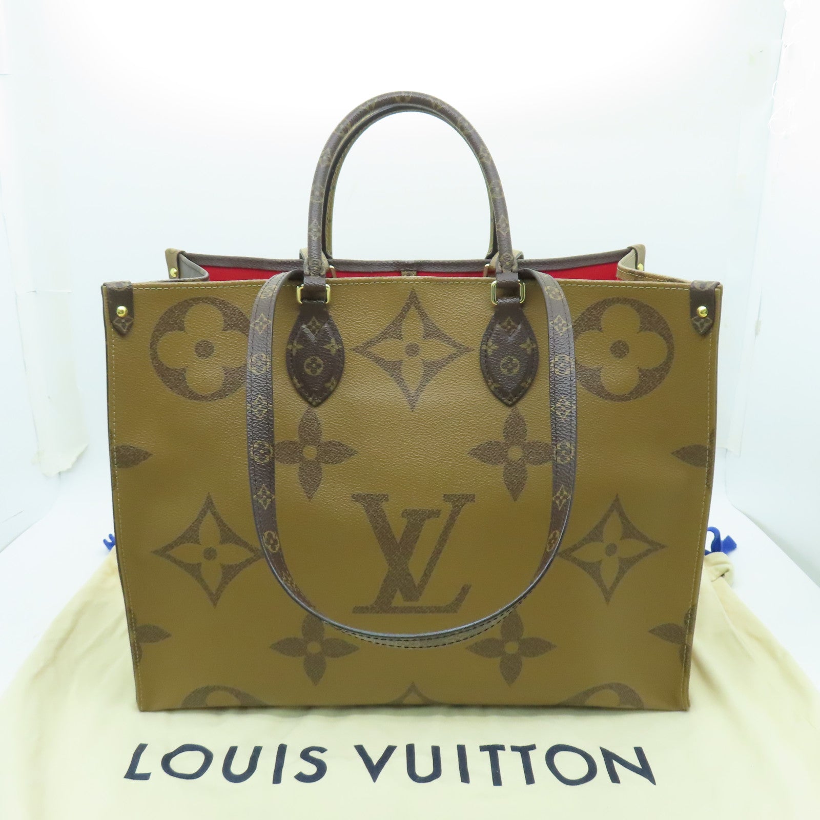 LOUIS VUITTON Monogram Giant Reverse On The Go GM