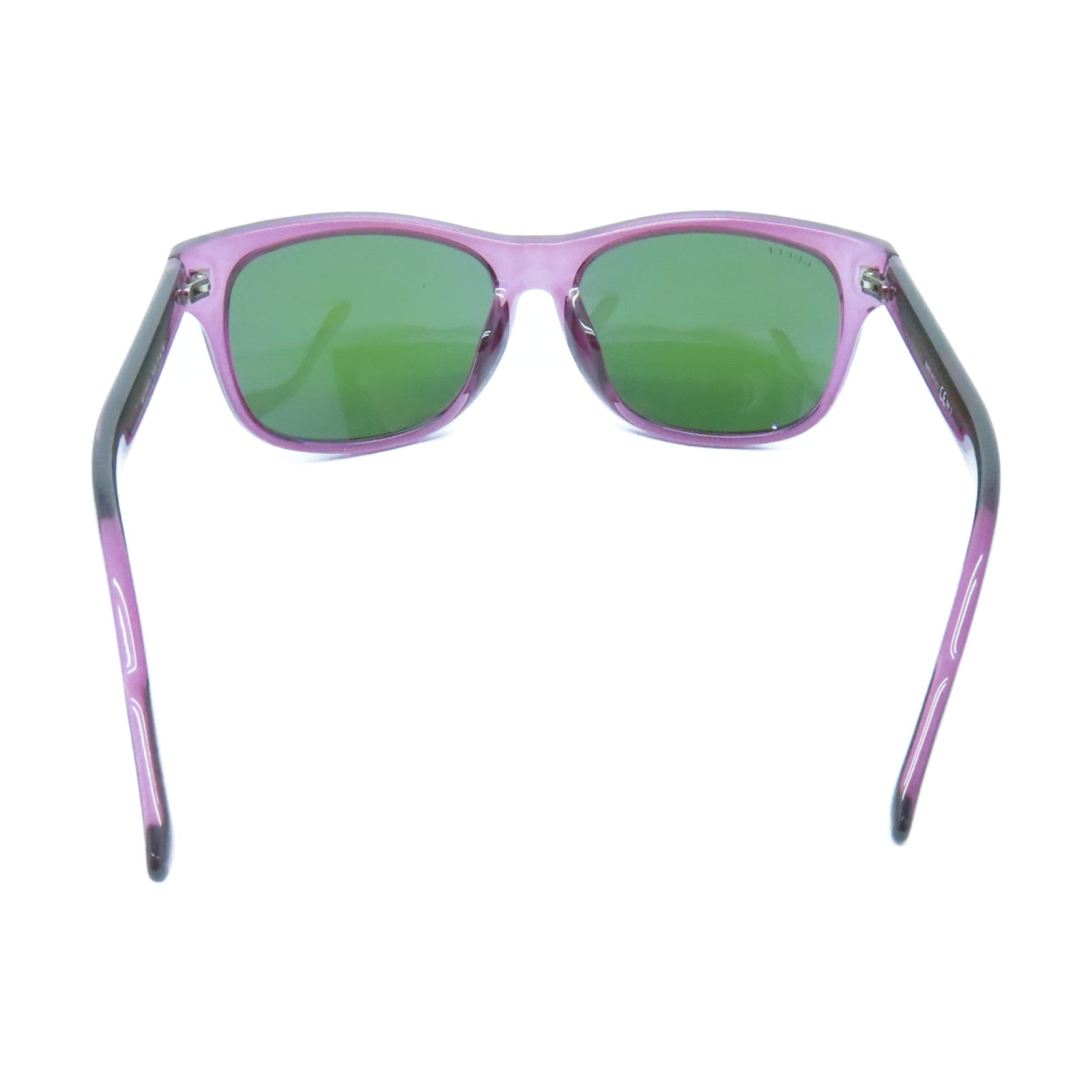 GUCCI PVC Sunglasses silver buckle sunglasses purple