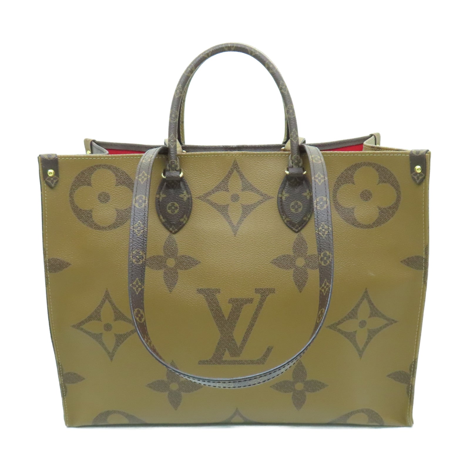 LOUIS VUITTON Monogram Giant Reverse On The Go GM