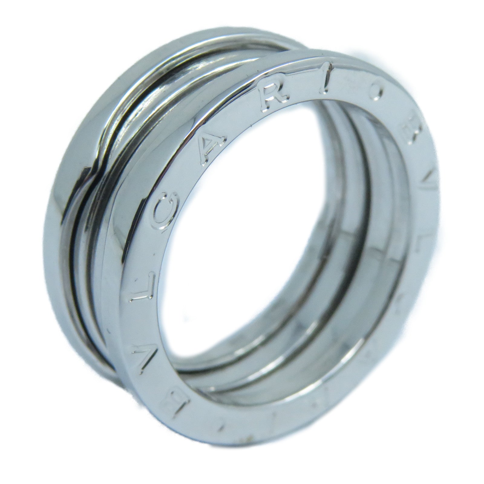 BVLGARI 18K白金B-zero1戒指BVLGARI#56/US#7