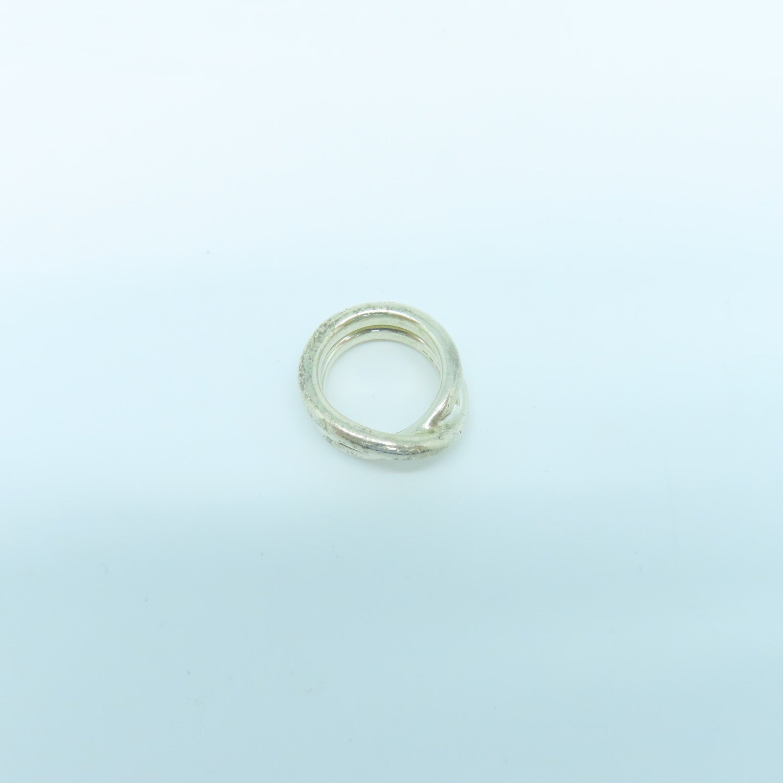 TIFFANY&amp;CO 925 sterling silver Ring US#4.5