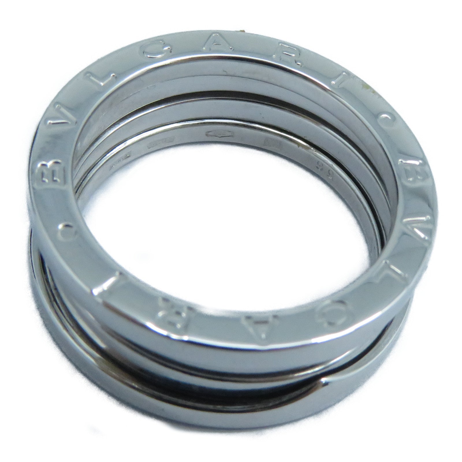 BVLGARI 18K白金B-zero1戒指BVLGARI#56/US#7