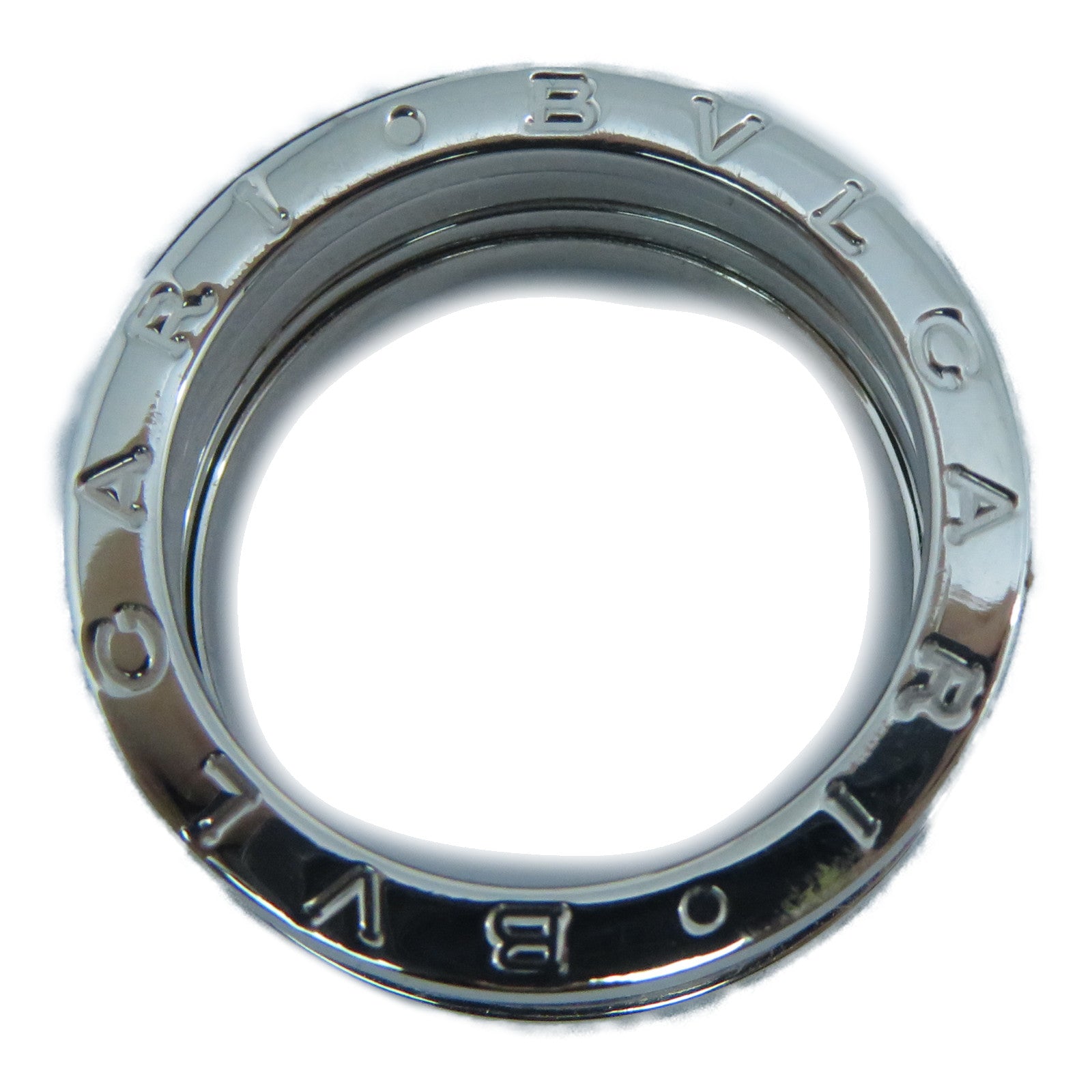 BVLGARI 18K白金B-zero1戒指BVLGARI#56/US#7