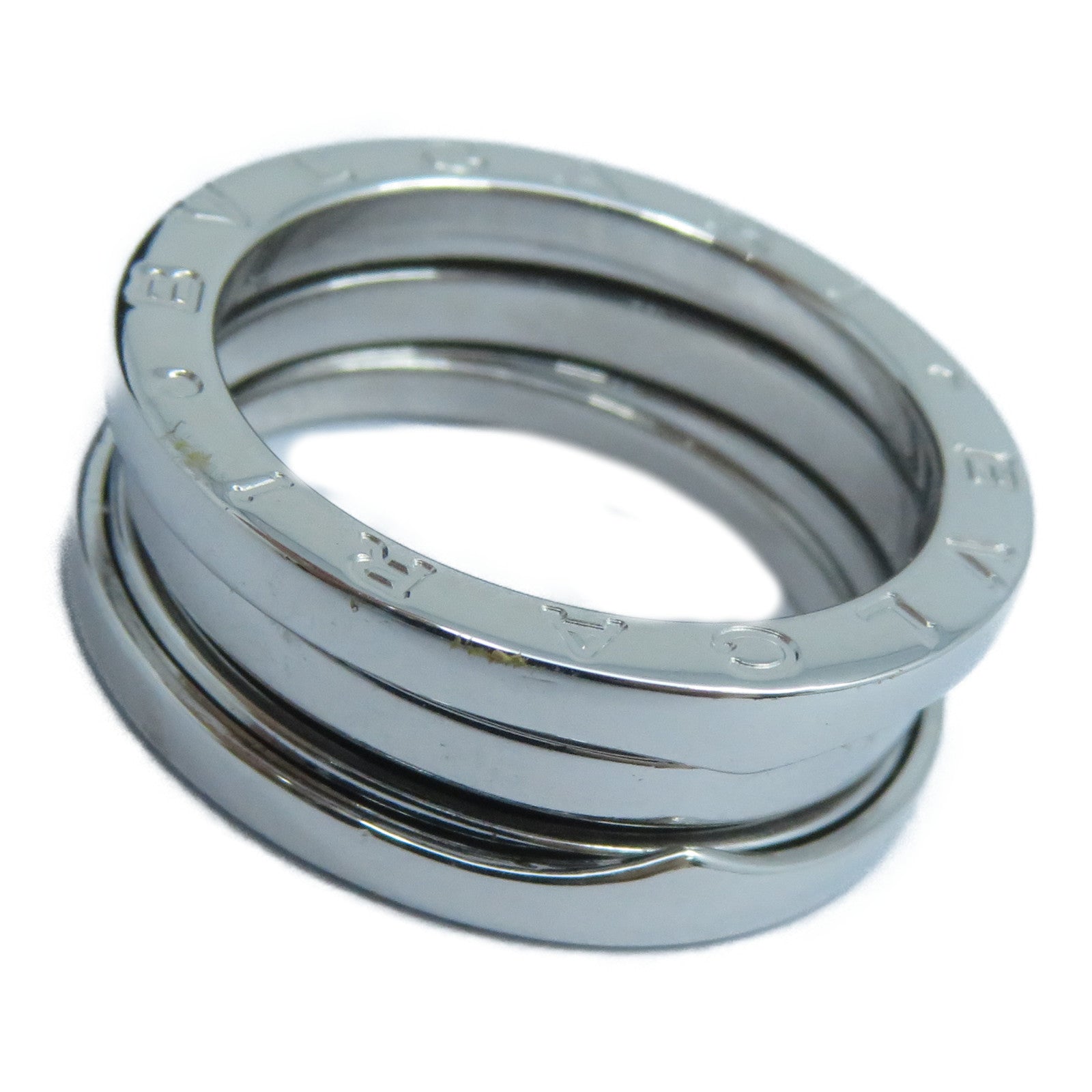 BVLGARI 18K白金B-zero1戒指BVLGARI#56/US#7