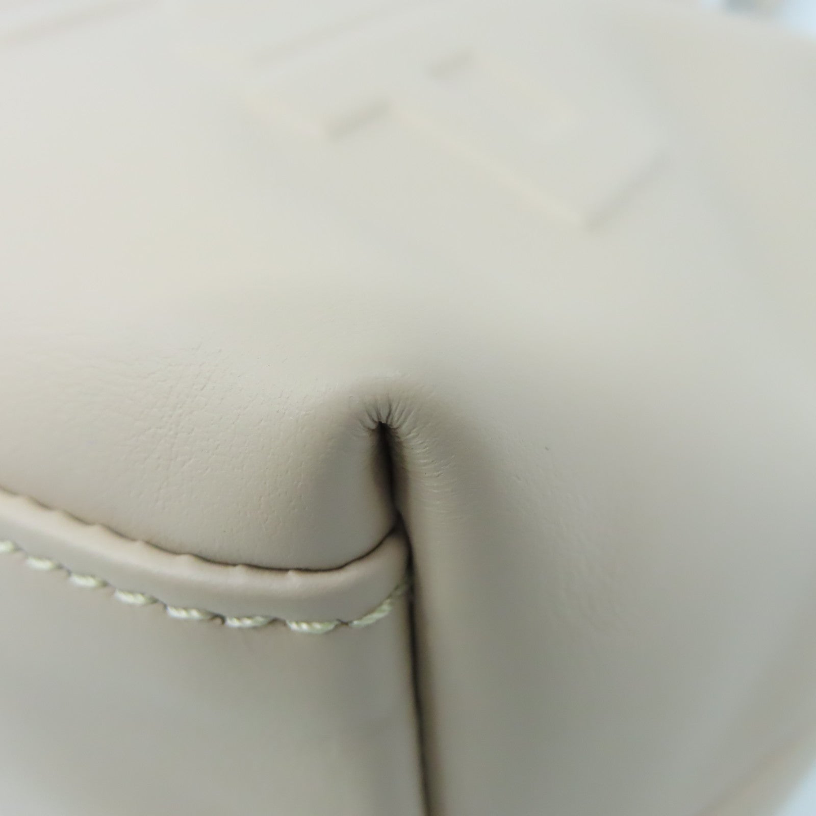 Longchamp 牛皮皮革2Way Shoulder Bag手挽肩背兩用袋杏色