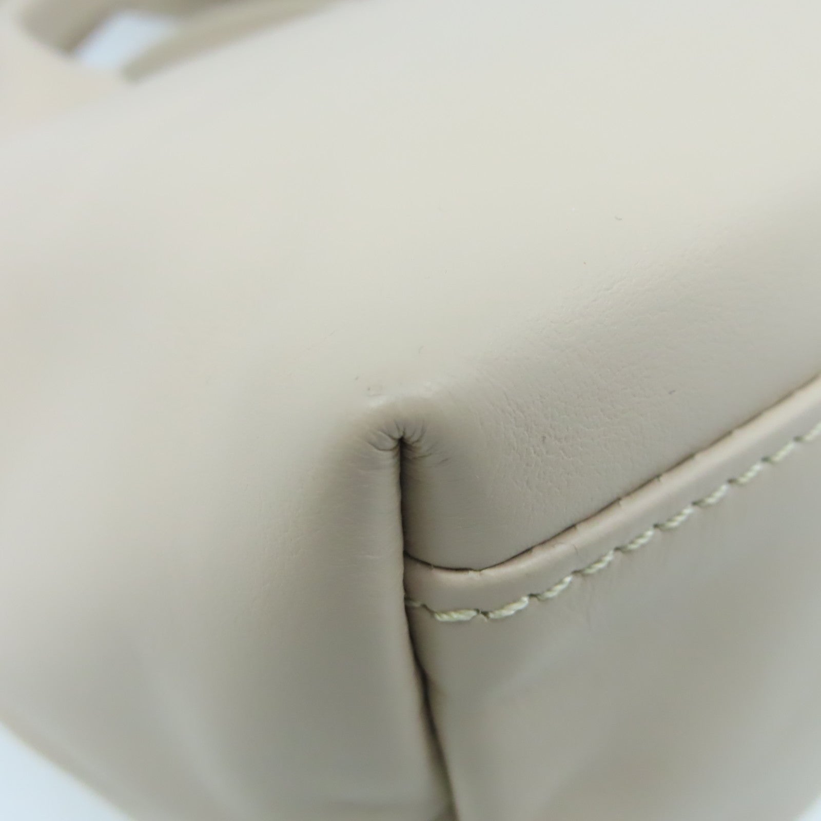 Longchamp 牛皮皮革2Way Shoulder Bag手挽肩背兩用袋杏色