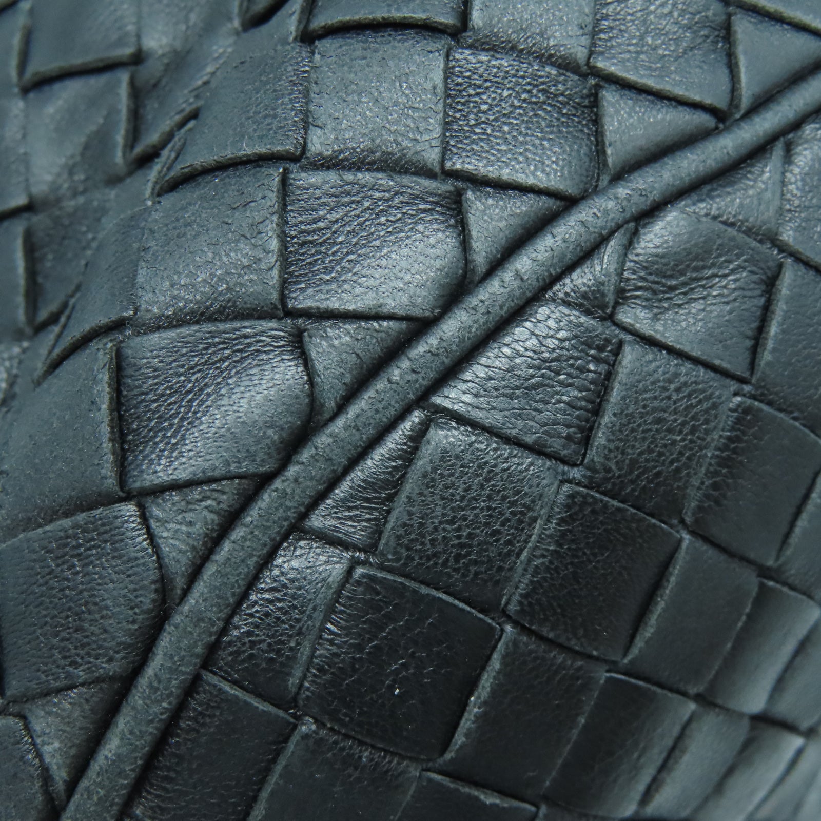 BOTTEGA VENETA 羊皮皮革Shoulder Bag金扣肩背袋黑色