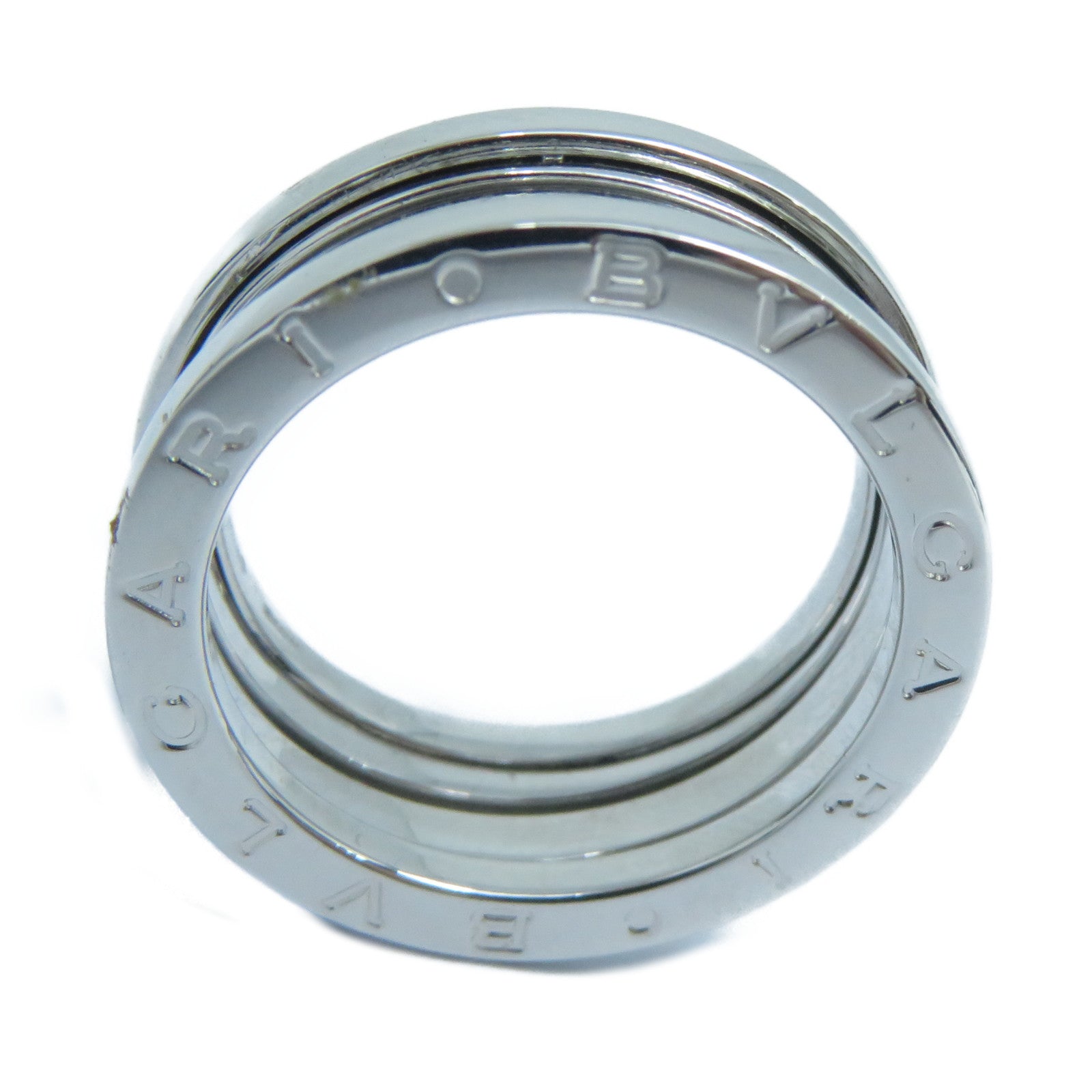 BVLGARI 18K白金B-zero1戒指BVLGARI#56/US#7