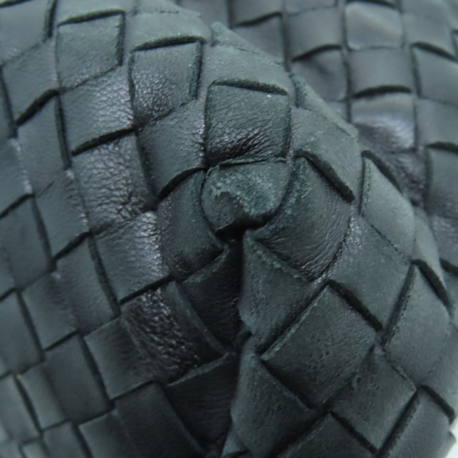 BOTTEGA VENETA 【激減優惠】羊皮皮革Tote Bag金扣手挽袋黑色