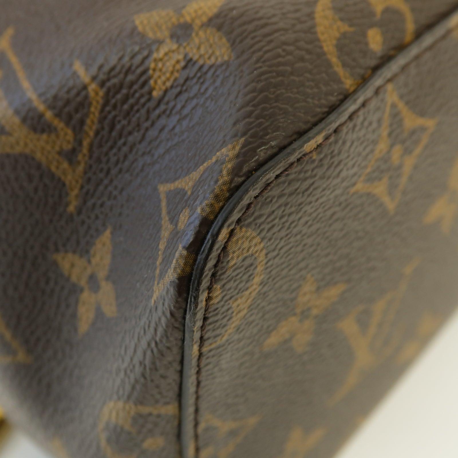 LOUIS VUITTON Monogram Packing Cube PM金扣手拿包啡色