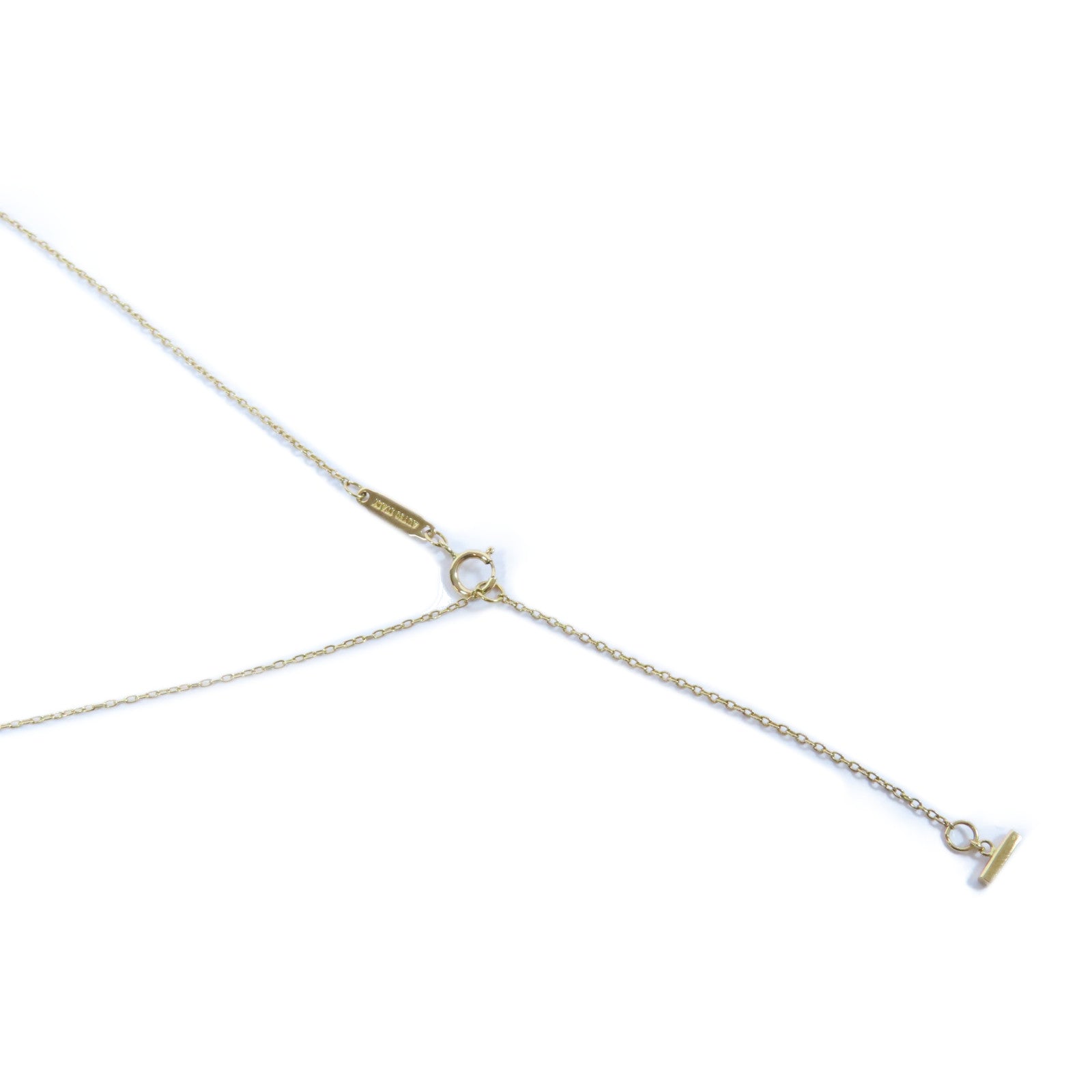 TIFFANY＆CO 18K黃金T Smile Large項鍊