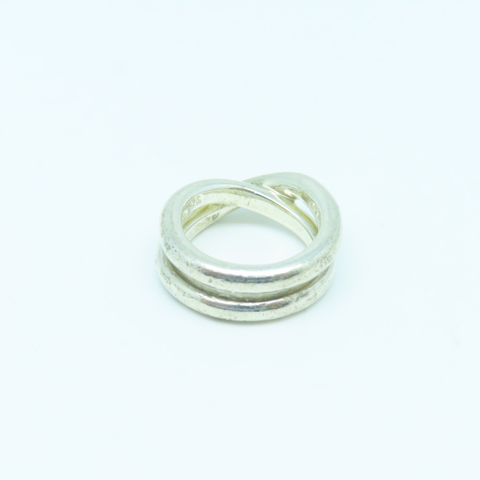 TIFFANY&amp;CO 925 sterling silver Ring US#4.5