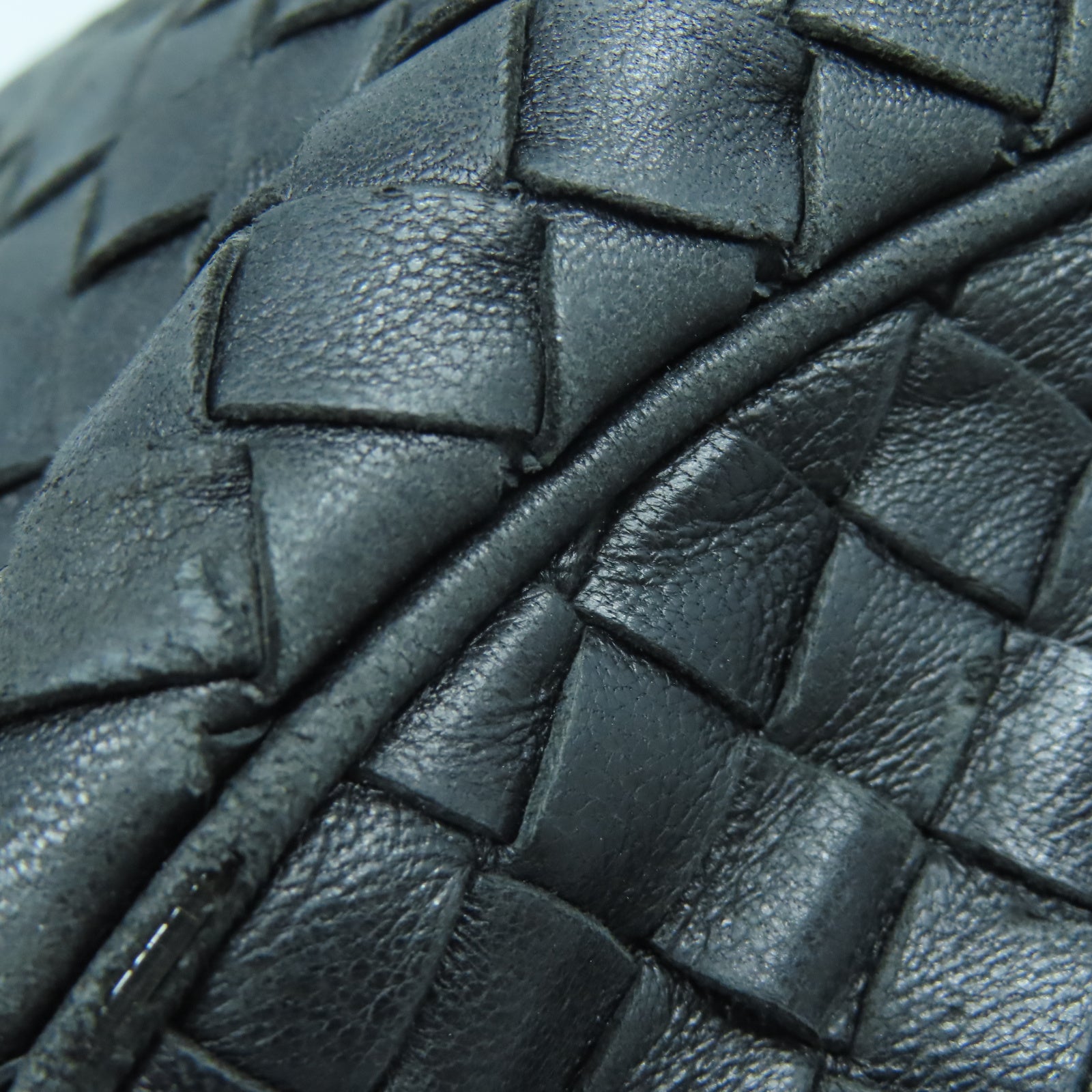 BOTTEGA VENETA 羊皮皮革Shoulder Bag金扣肩背袋黑色